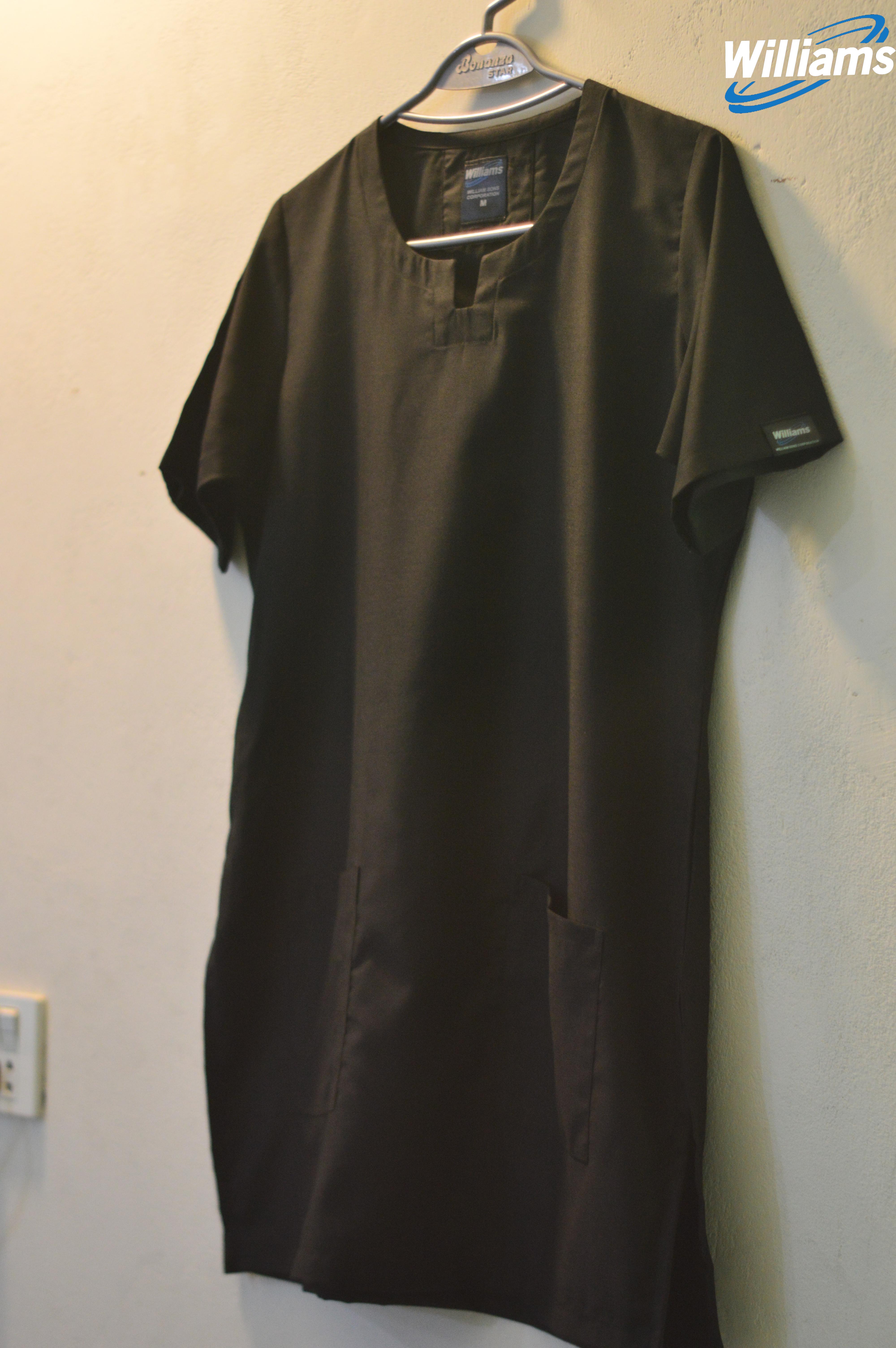 Women's Black  Scrub Set | William Sons Corp
