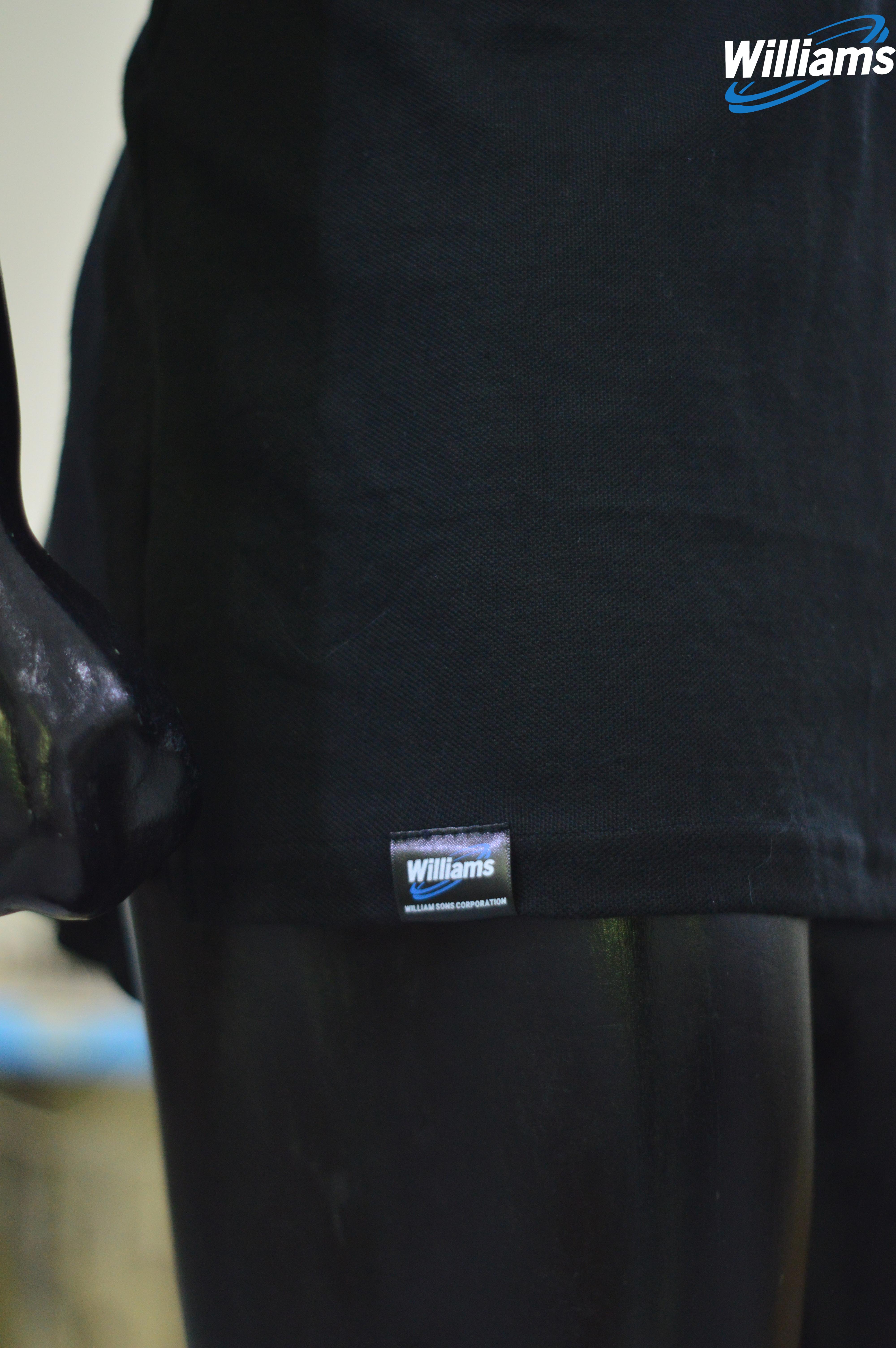 Deep Black Men's Polo | William Sons Corp