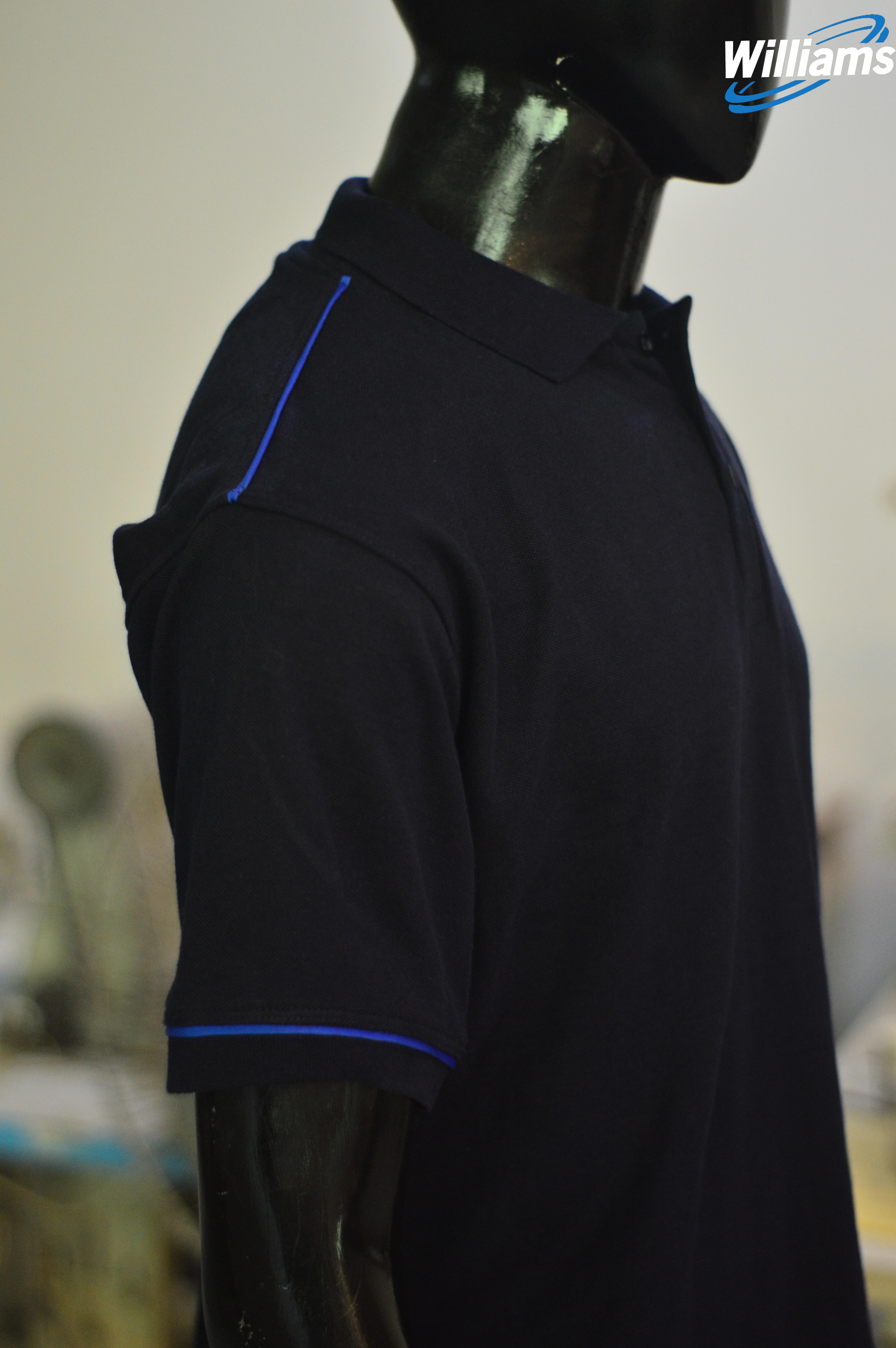 Ocean Blue Men's Polo | William Sons Corp