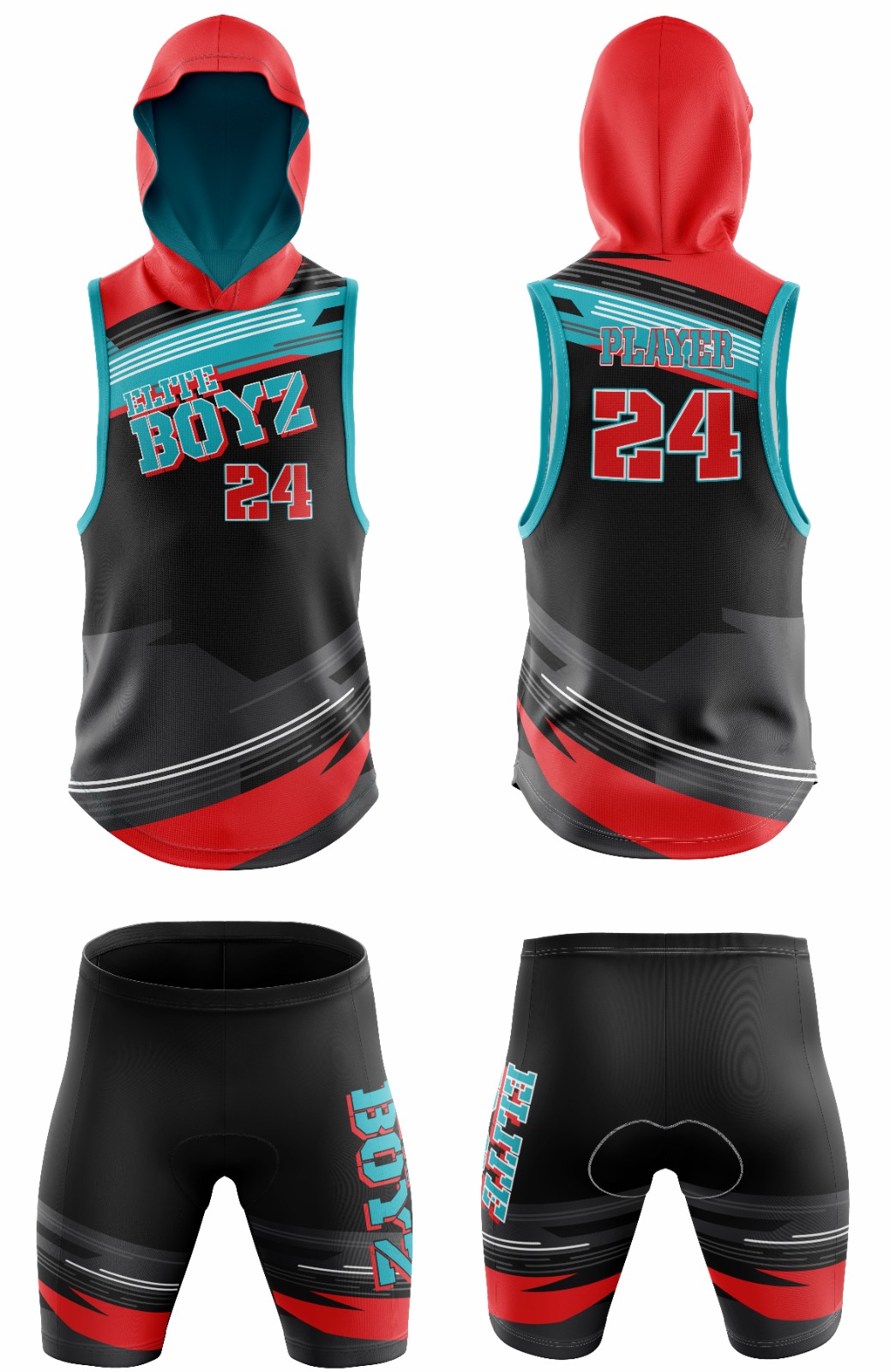 BOYZ CUSTOM 7v7 FLAG FOOTBALL UNIFORM
