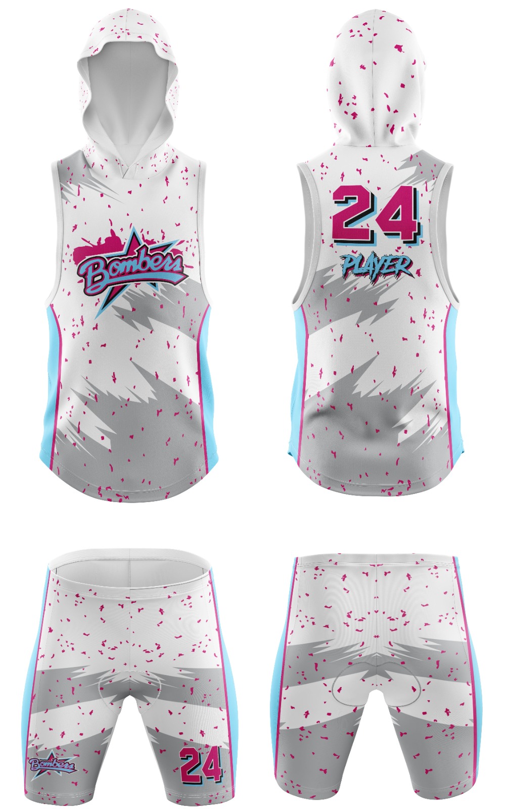 BOMBER FLAG FOOTBALL UNIFORM!