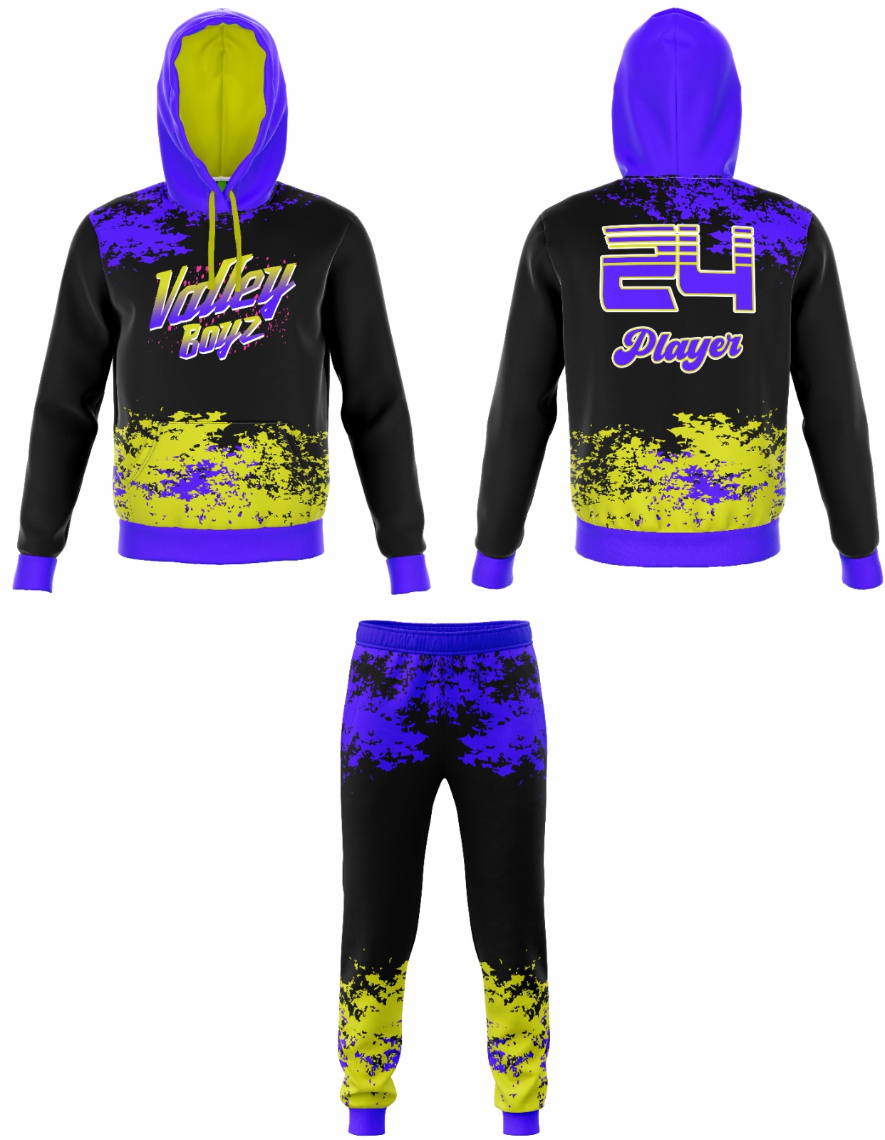 Stylish Hoodie and Jogger Set