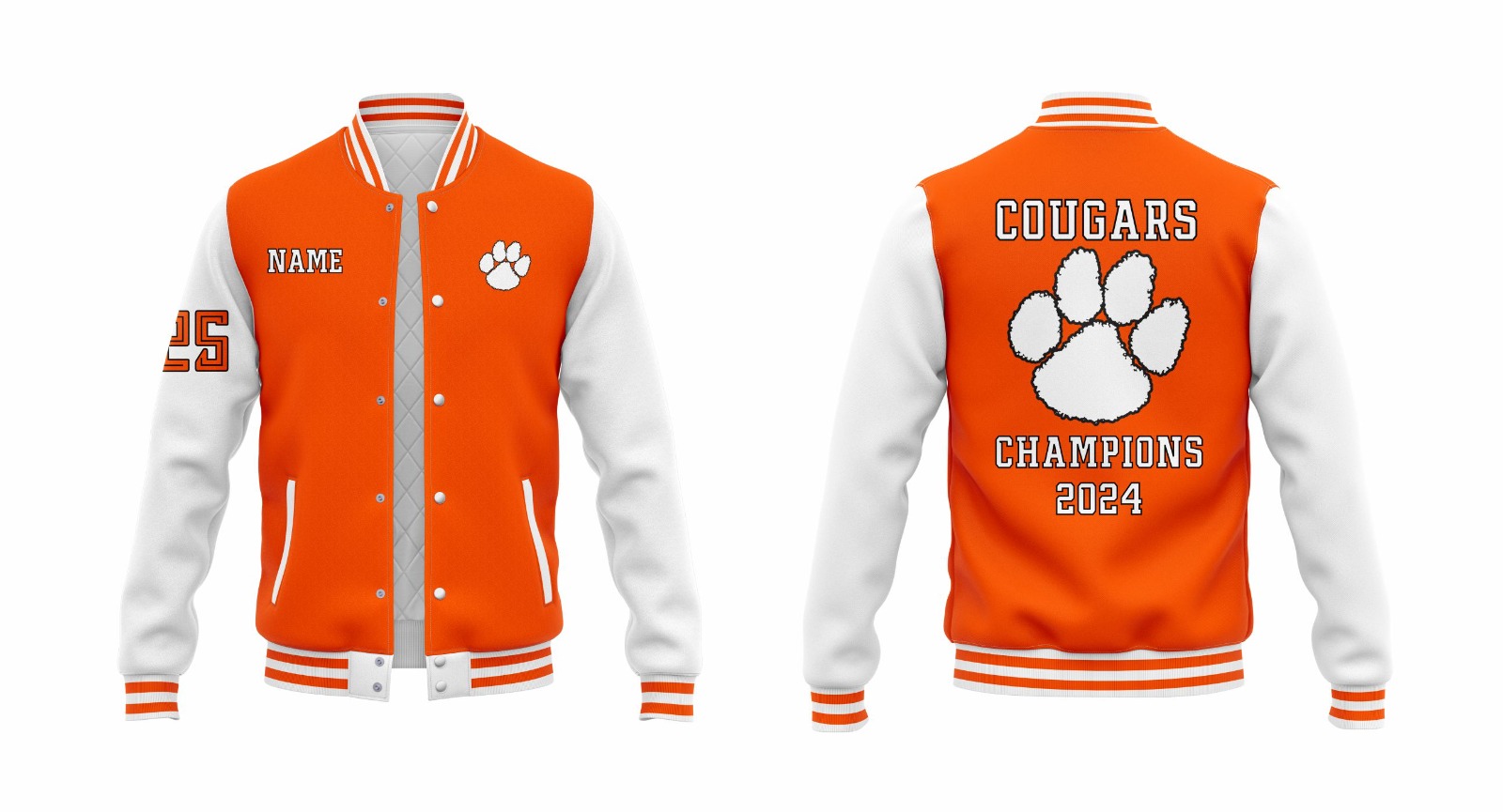 Cougars Champions 2024 Varsity Jacket