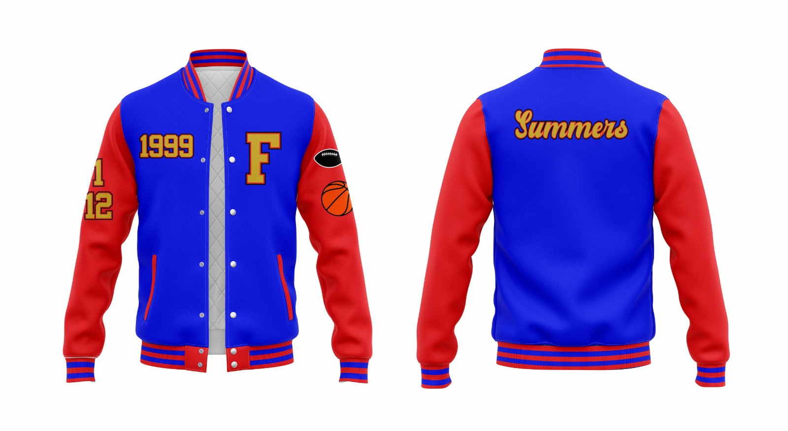 Customizable Varsity Jacket