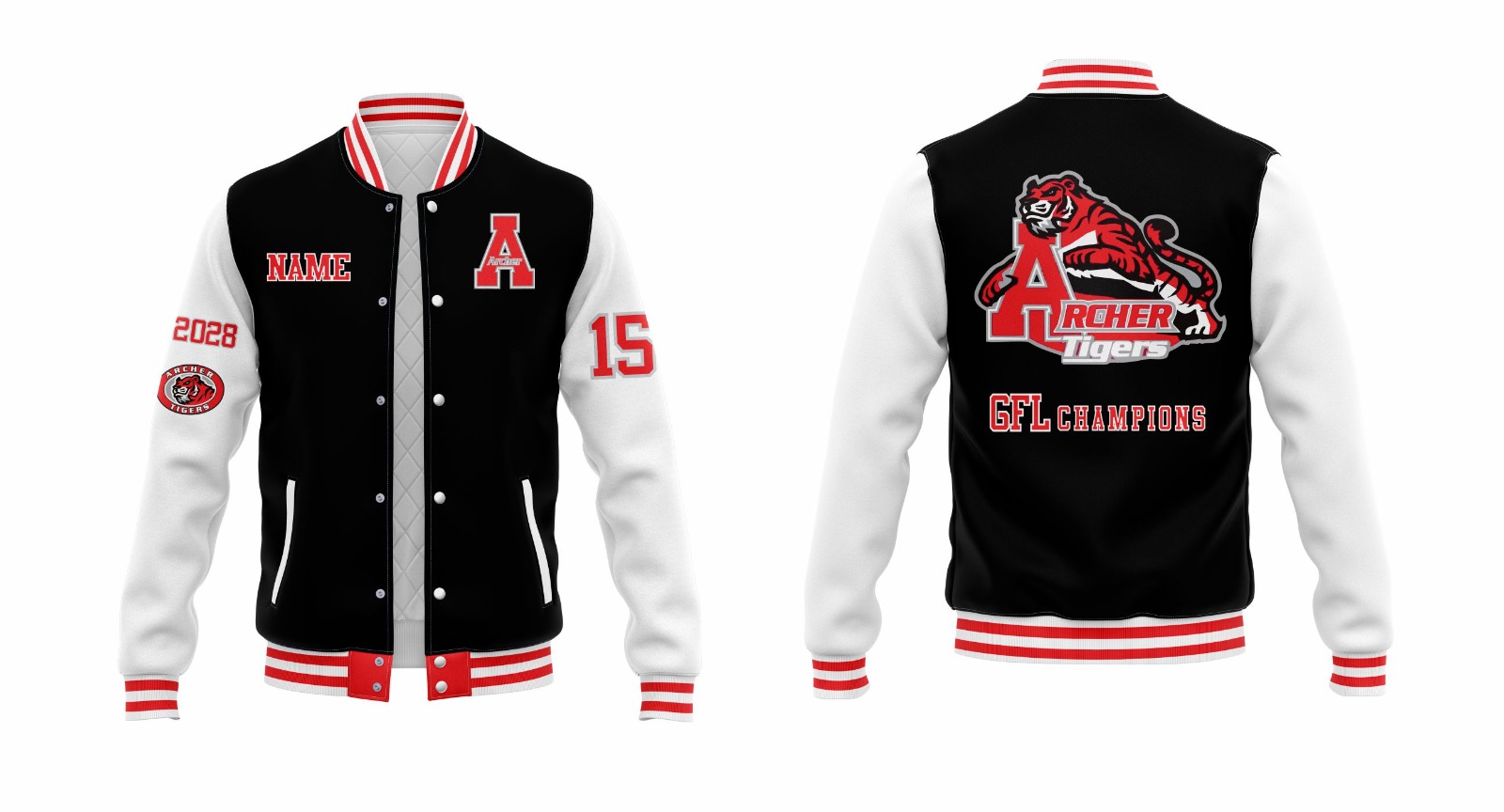 Archer Tigers Varsity Jacket