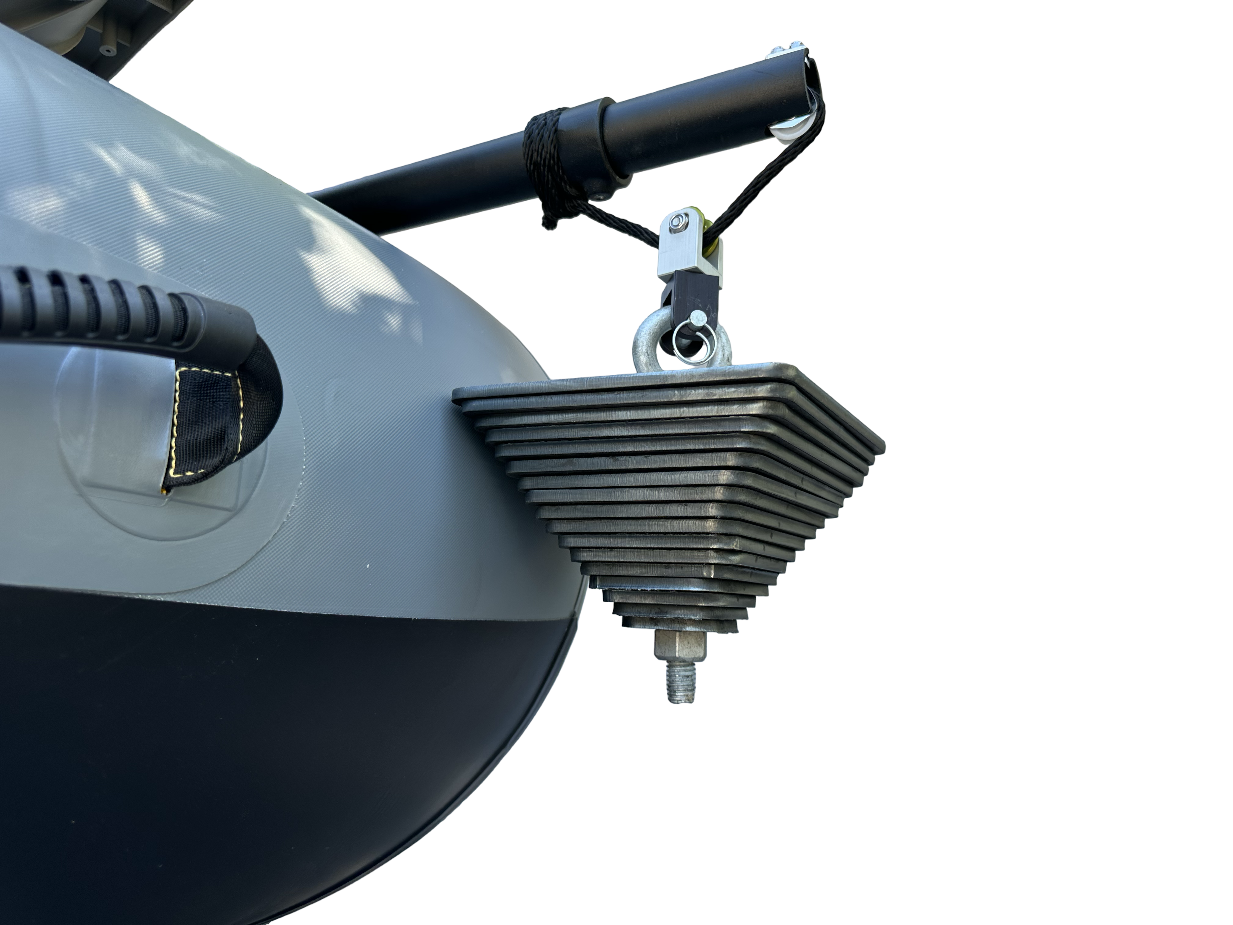 2:1 Mechanical Advantage Anchor Pulley System