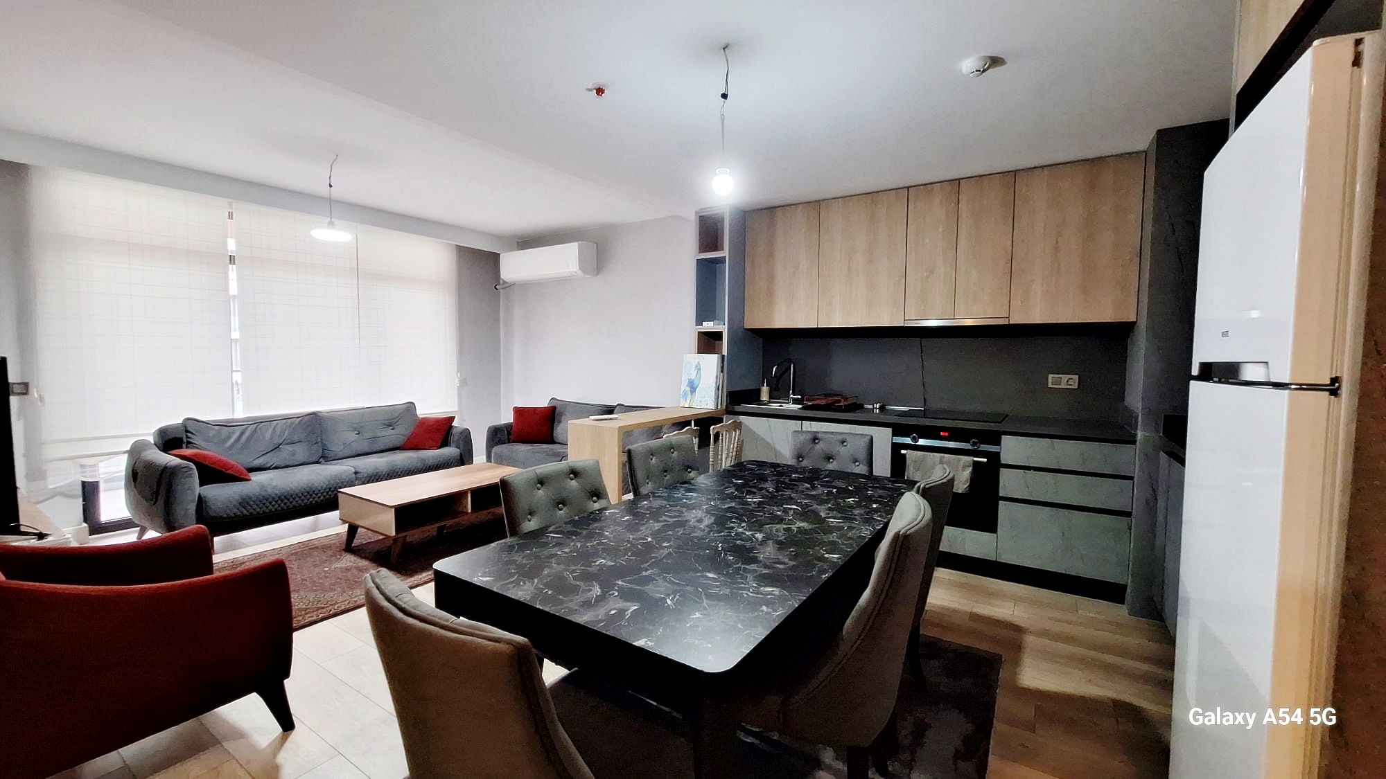 MARS ANKARA'DAN VELUX ANKARA'DA PEYZAJ MANZARALI SATILIK ESYALI 1,5+1 DAIRE