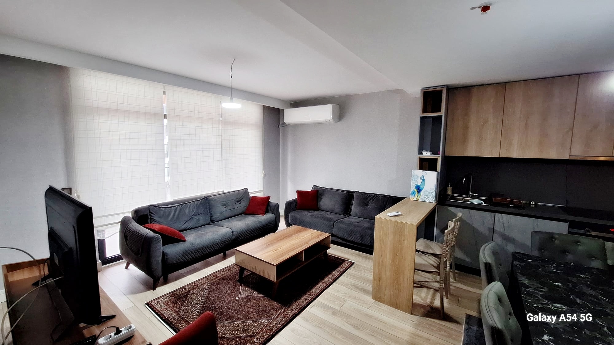 MARS ANKARA'DAN VELUX ANKARA'DA PEYZAJ MANZARALI SATILIK ESYALI 1,5+1 DAIRE