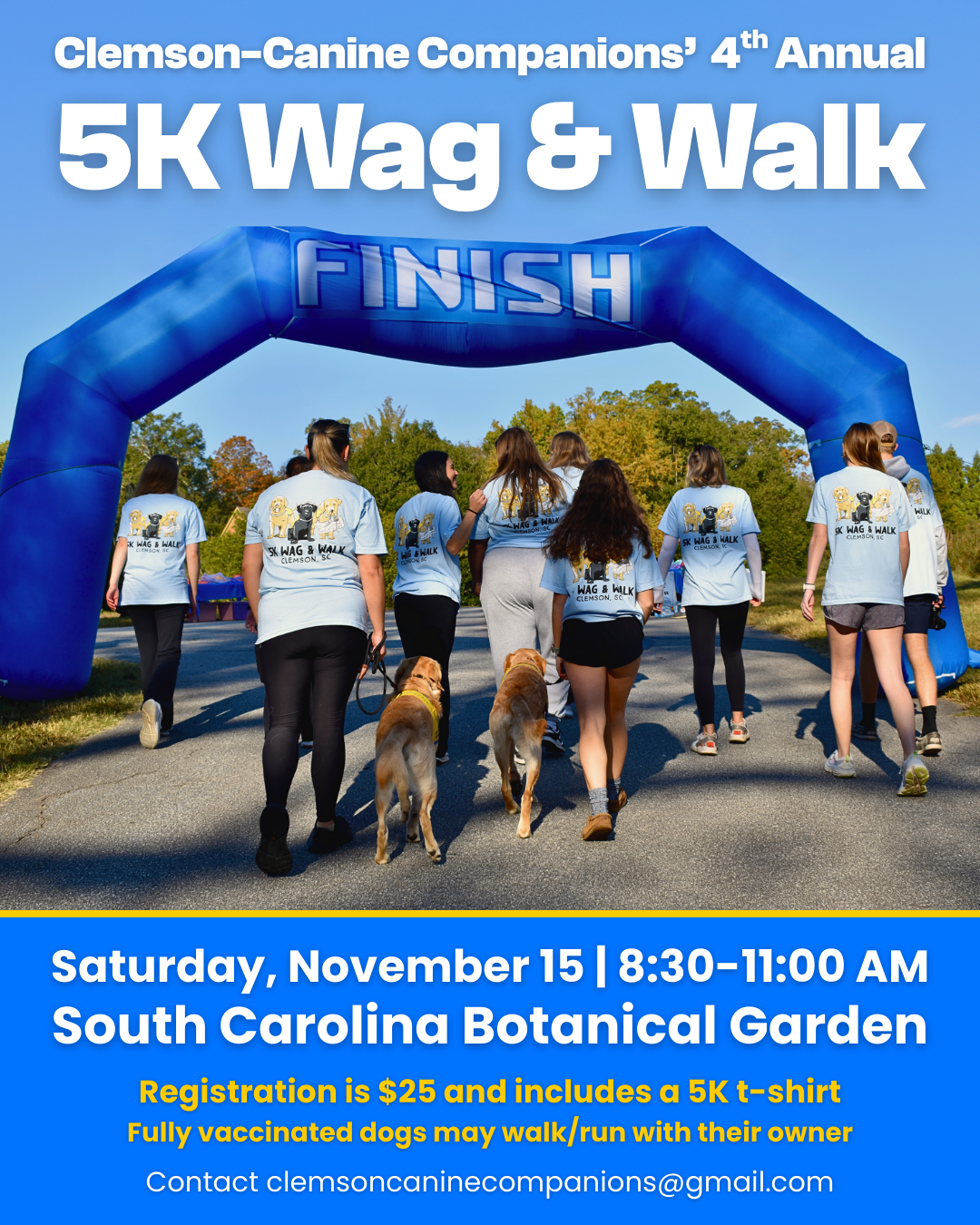 5k Wag&Walk Registration