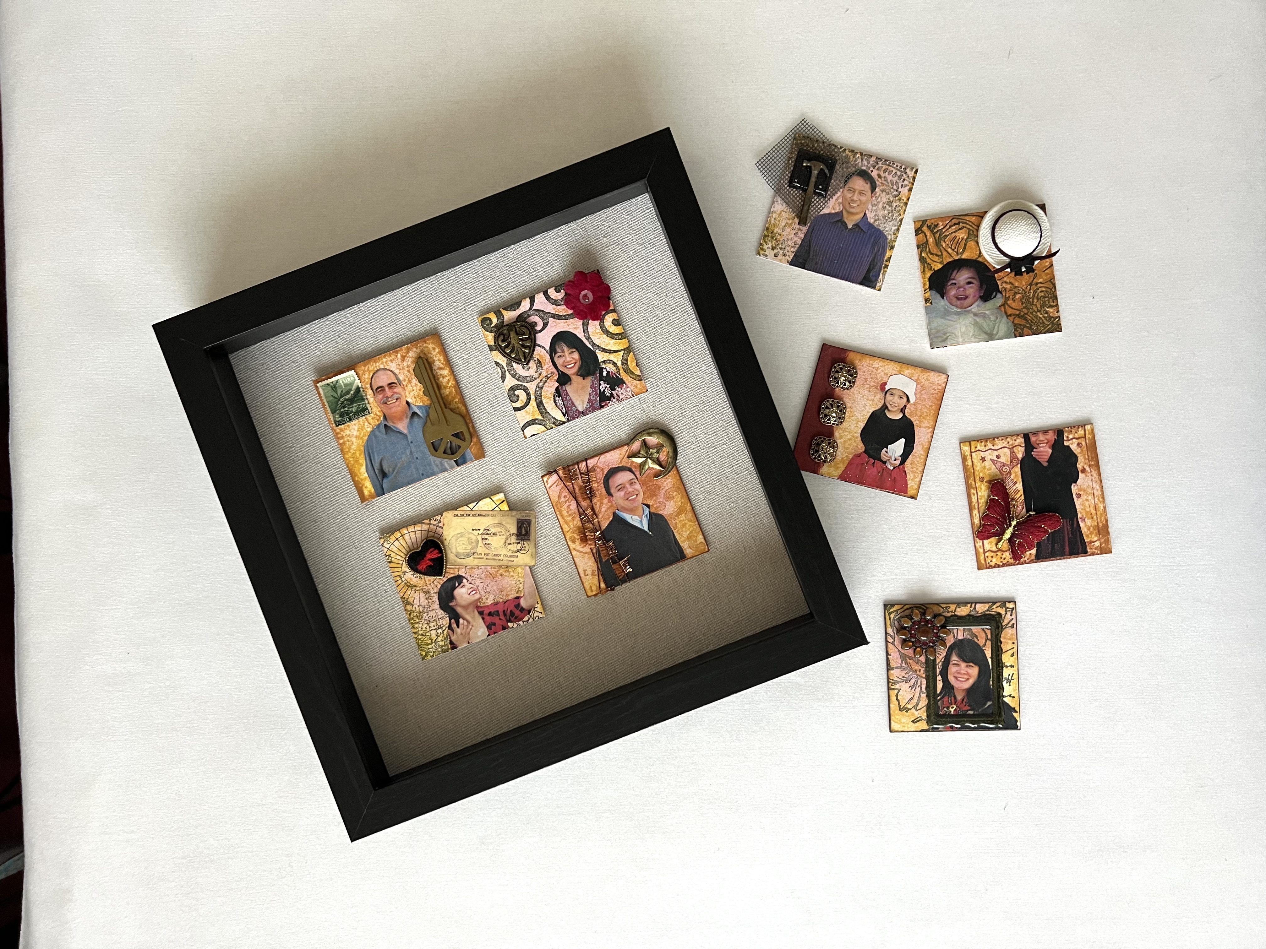 9/27, 10-12 PM, Photo Collage Squares