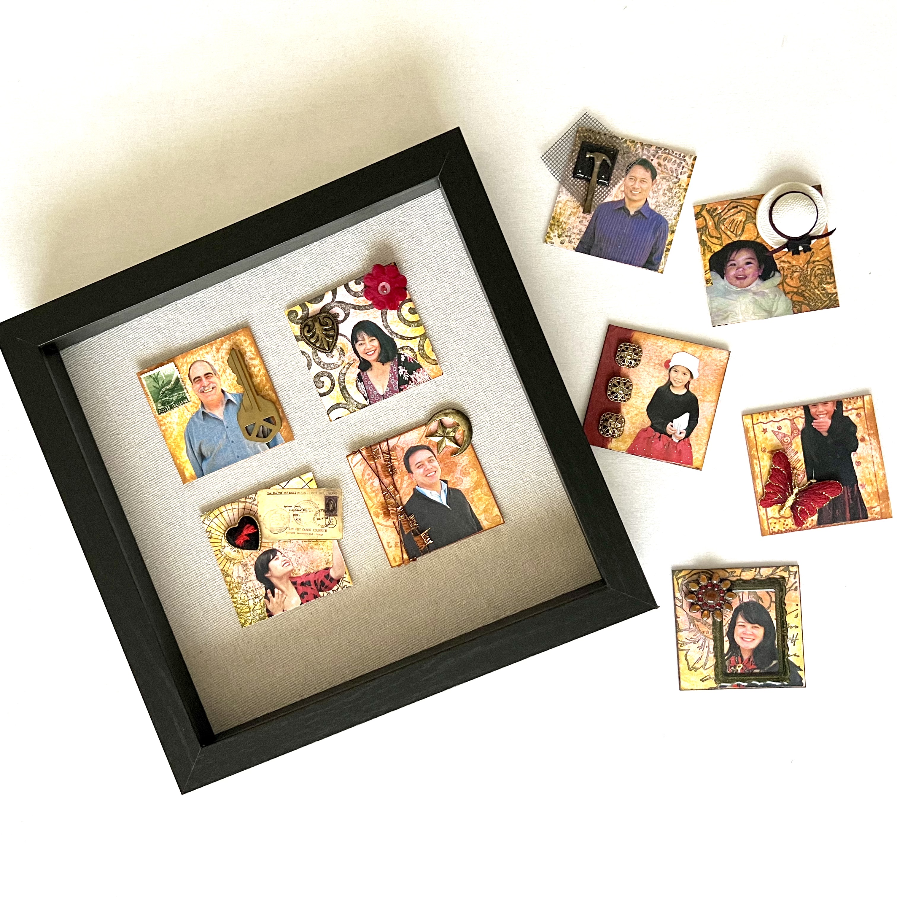 9/27, 10-12 PM, Photo Collage Squares