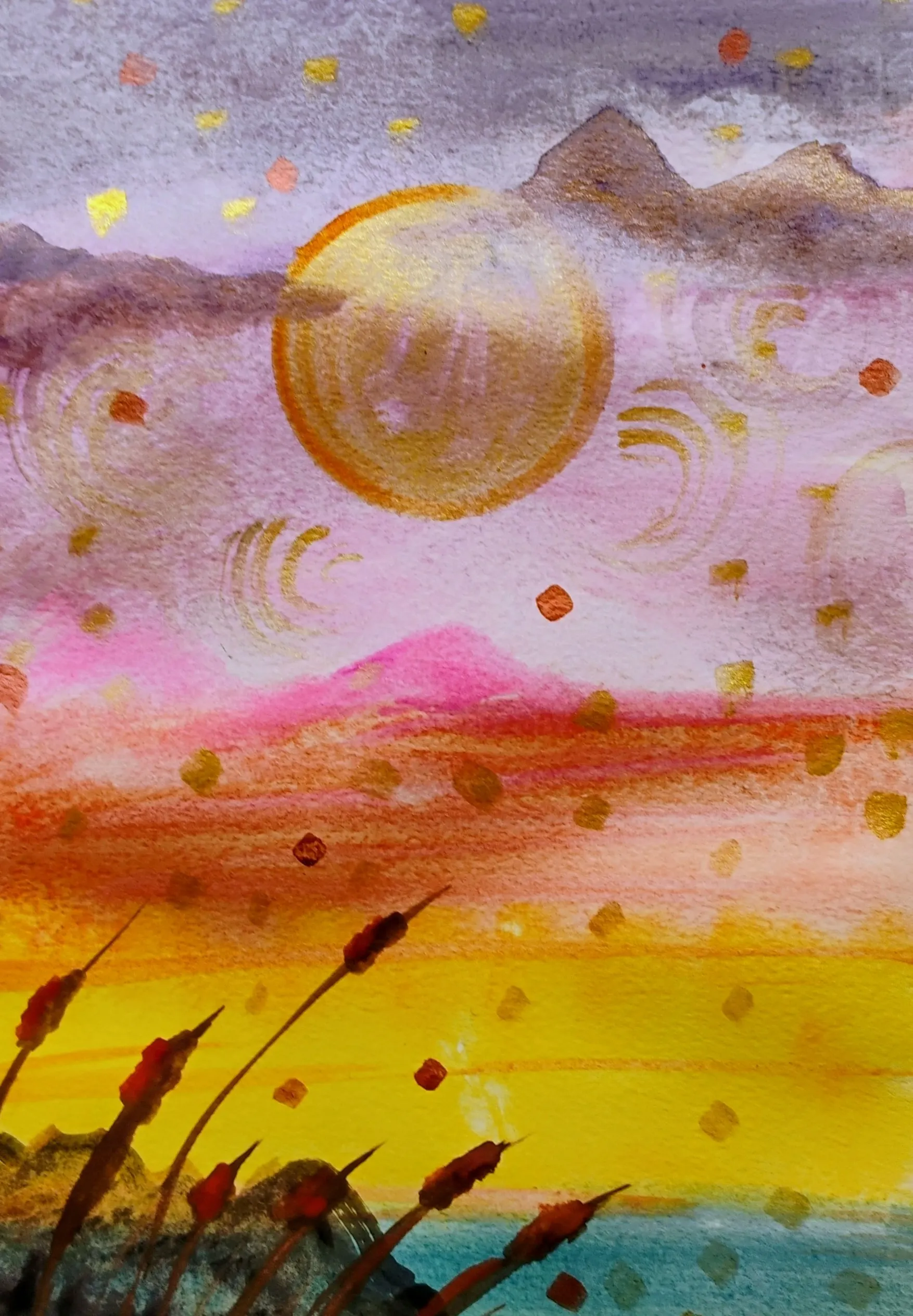 3/7, 14, 21, 28, 2-4PM: Water Color Painting, A Series of 4 Classes
