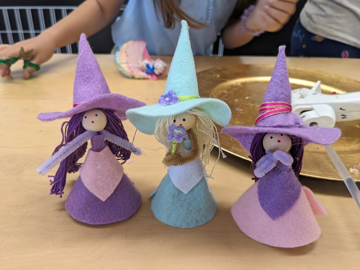 4/10, 10-11:30PM - Spring Felt Witch Dolls Workshop