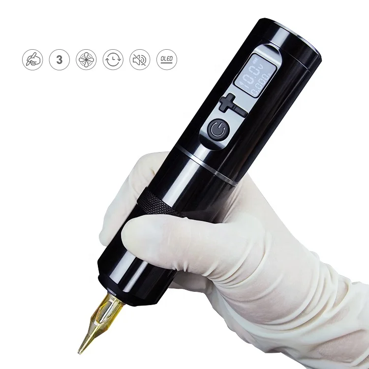 Wireless Tattoo Pen Machine With 4.0MM stroke ThunderlordPower K6022