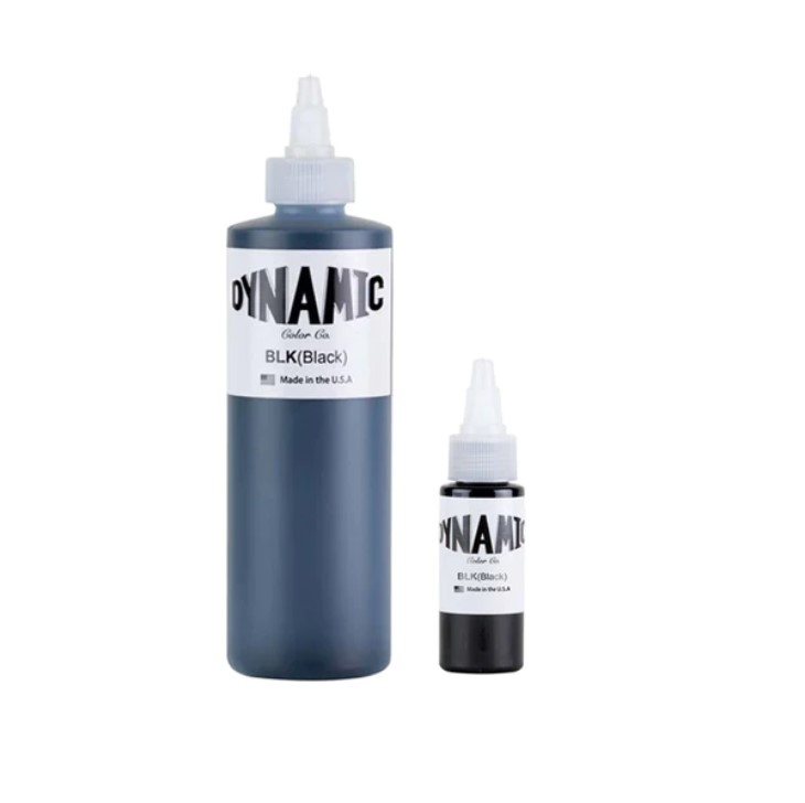 Dynamic Black Tattoo Ink