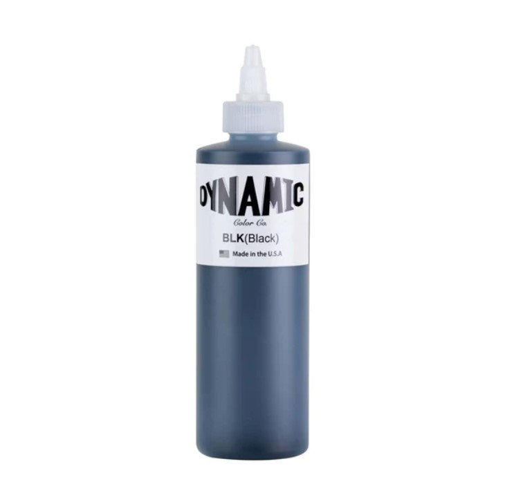 Dynamic Black Tattoo Ink