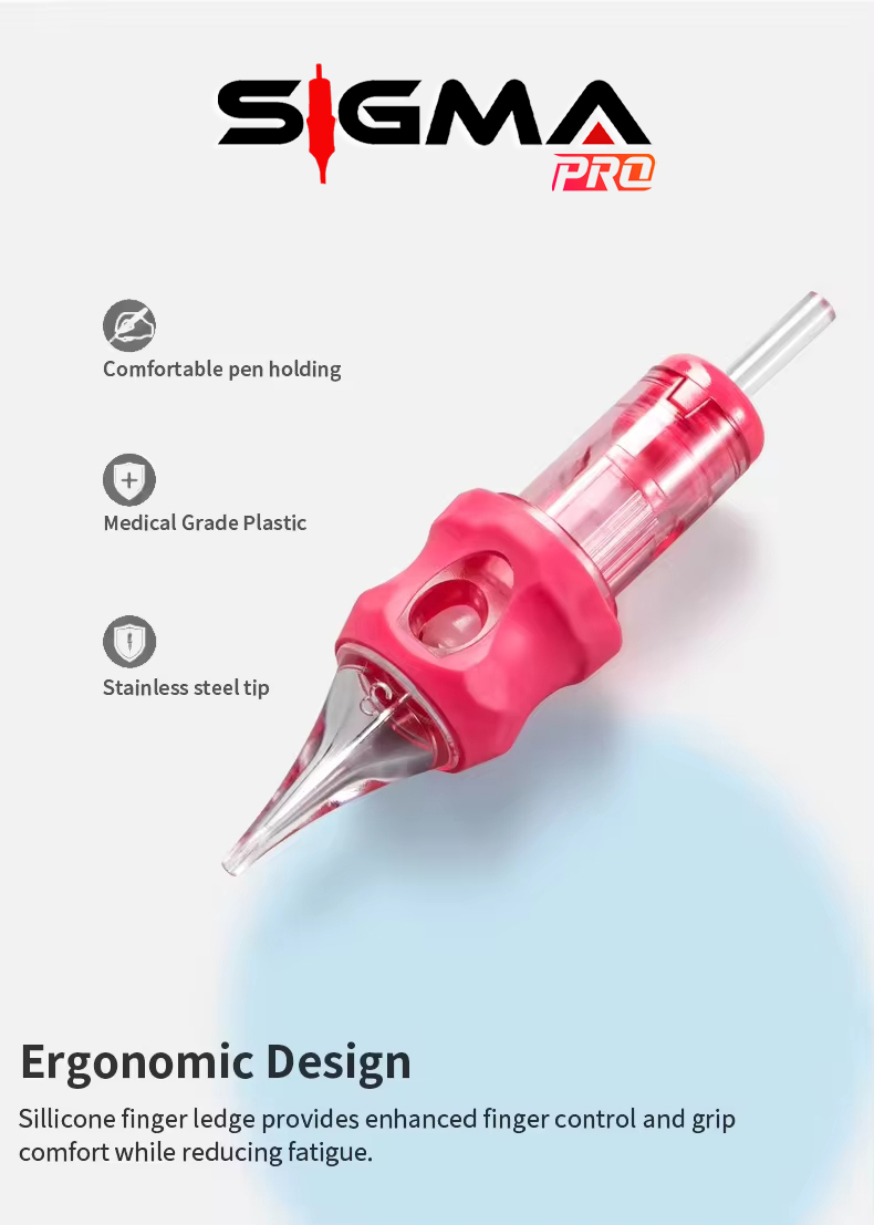 Sigma Pro - Premium Quality Silicone Tattoo Cartridge (Make Easy Tattooing)