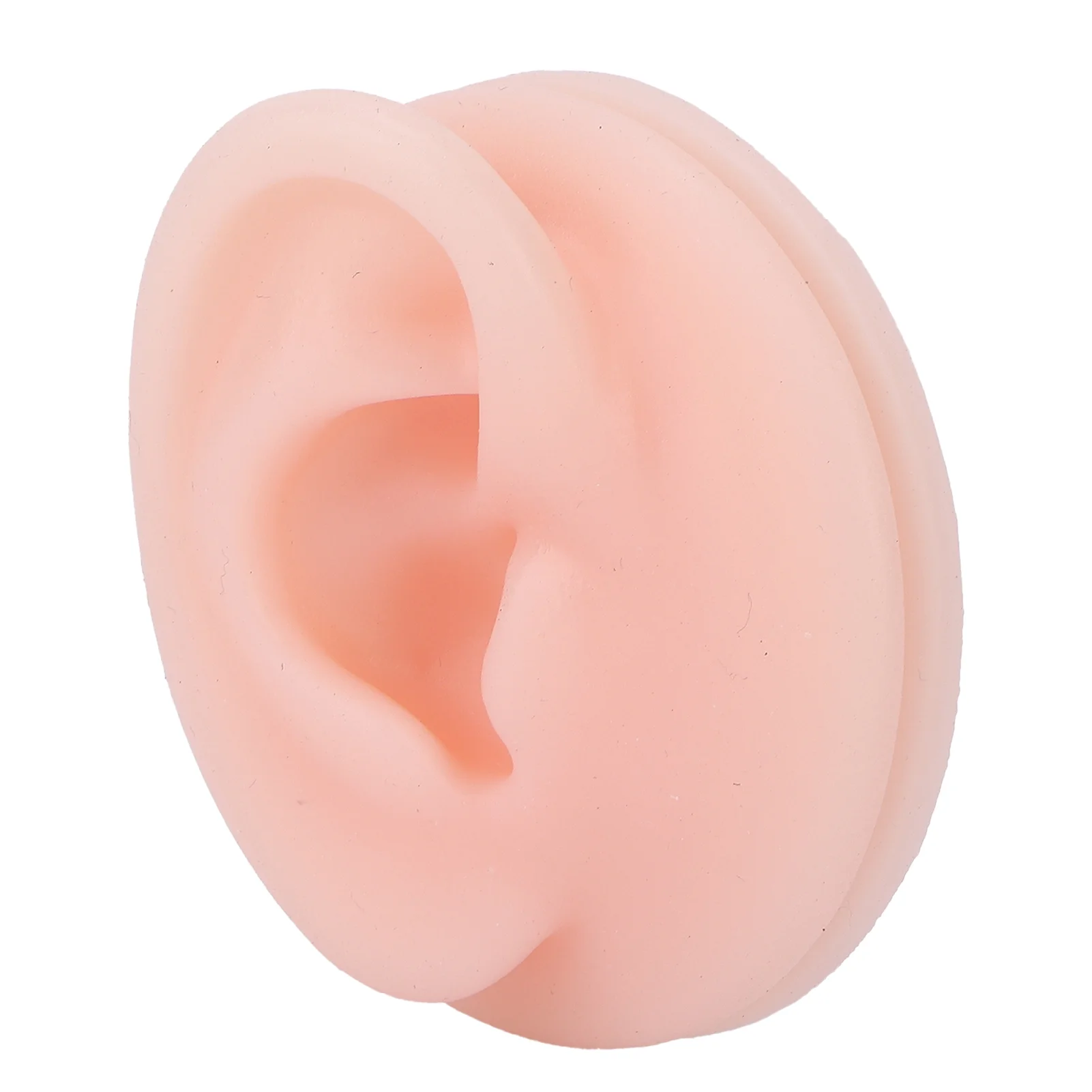 Soft Silicone Ear For Ear Piercing Display