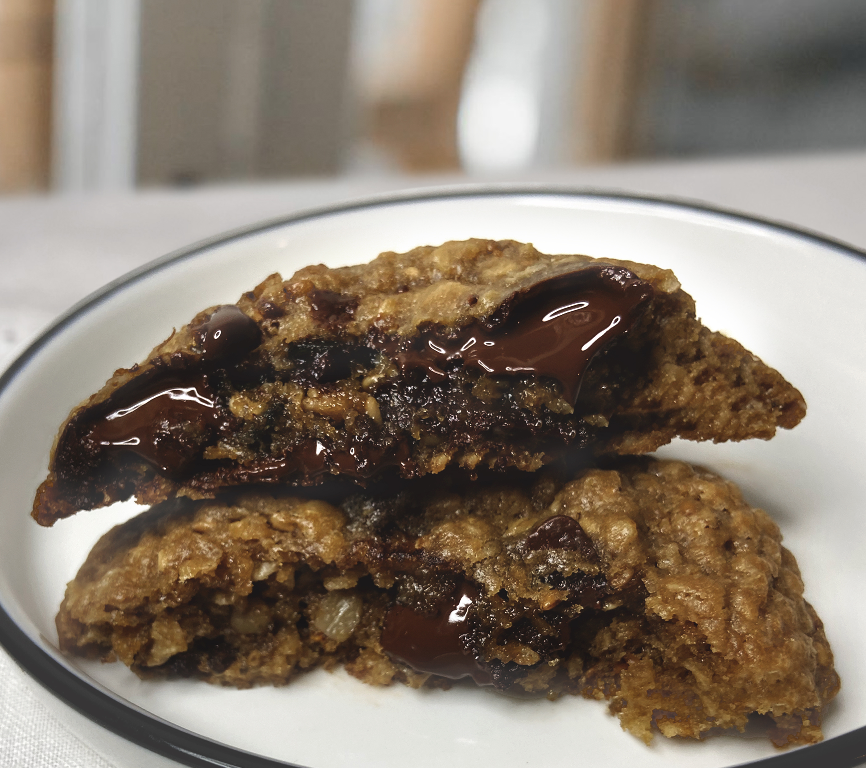 Cookies chocolat noir & graines