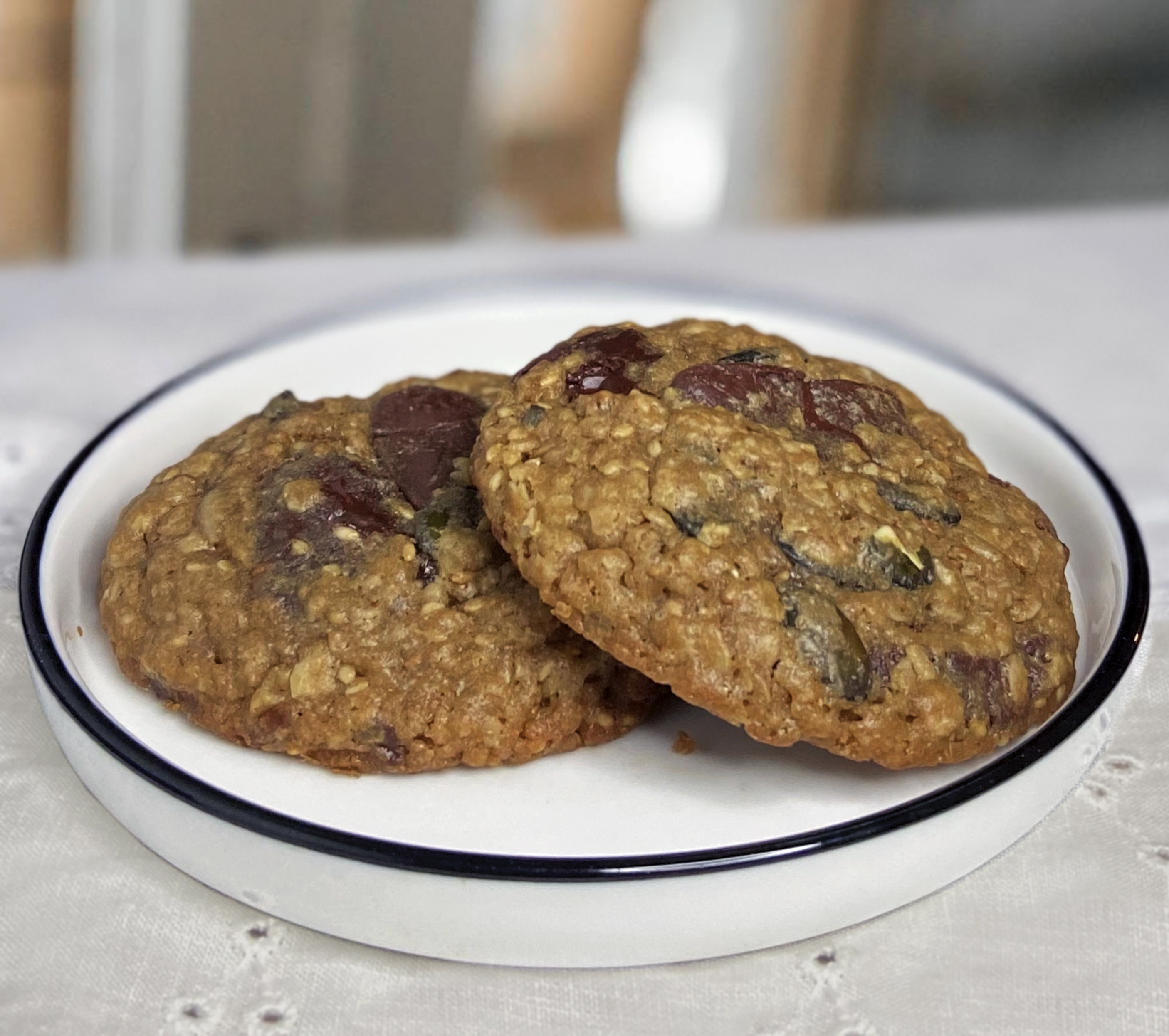 Cookies chocolat noir & graines