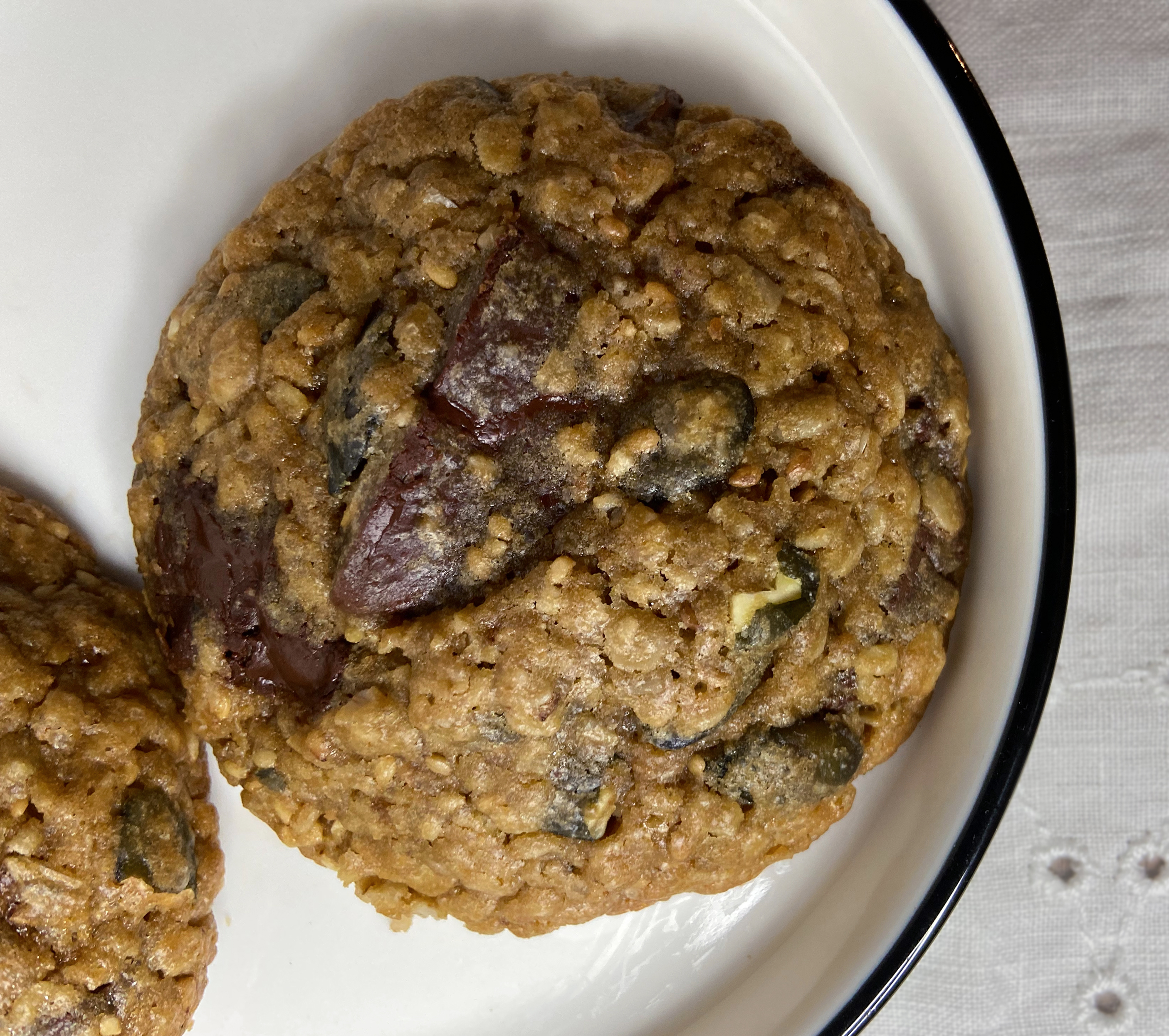 Cookies chocolat noir & graines