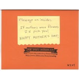 Mothers Day Handmade Good Greeting Supply Card CLEARANCE