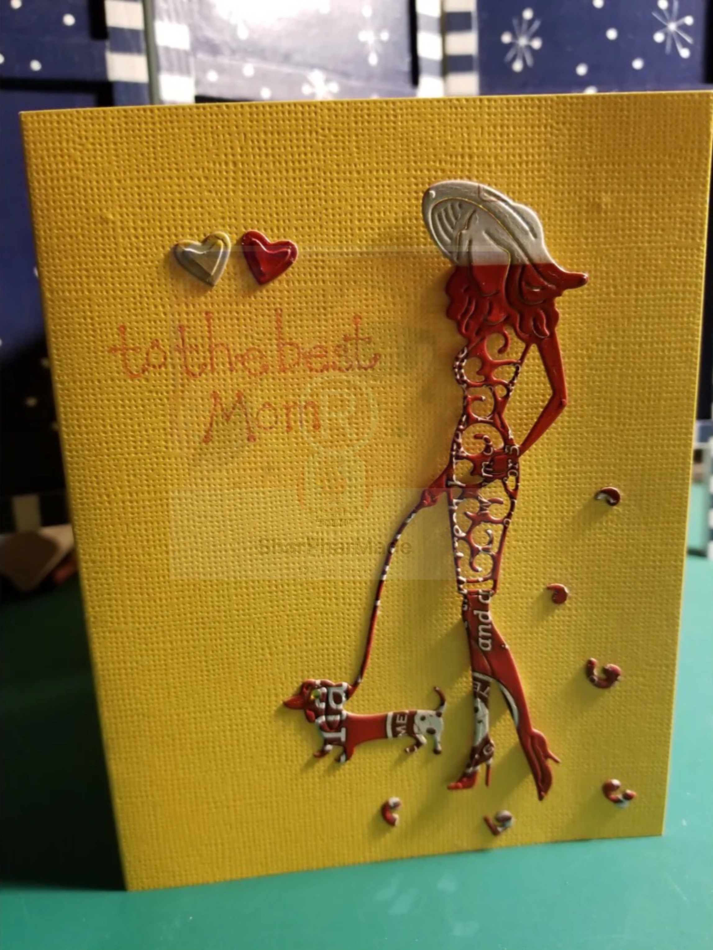 Happy ? Whatever For Female Handmade Good Greeting Supply Card 💋