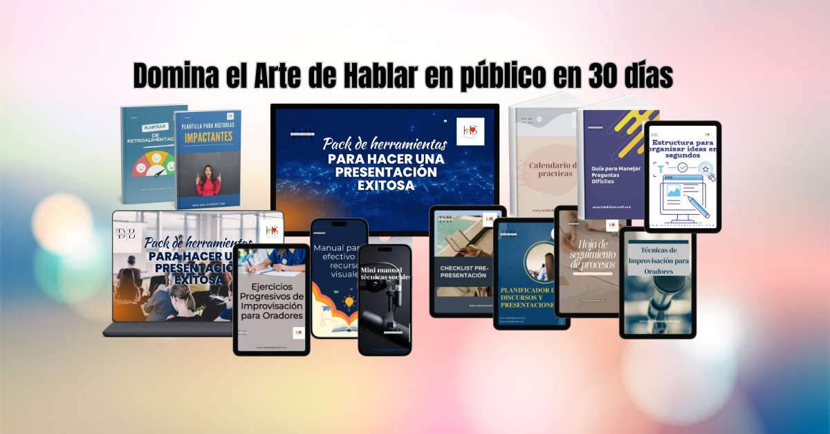 Pack de herramientas para hacer una presentación exitosa