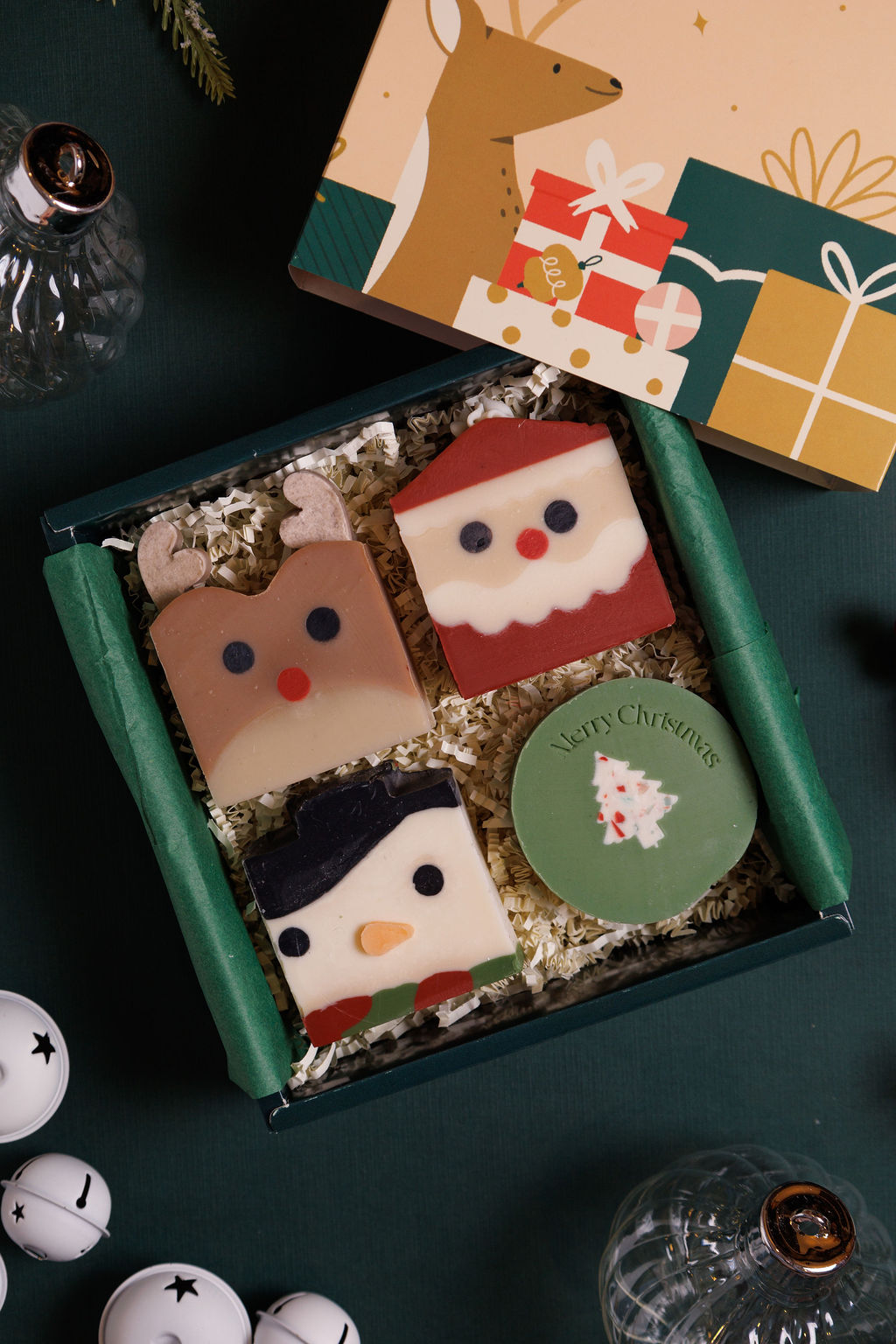 Caja premium navideña