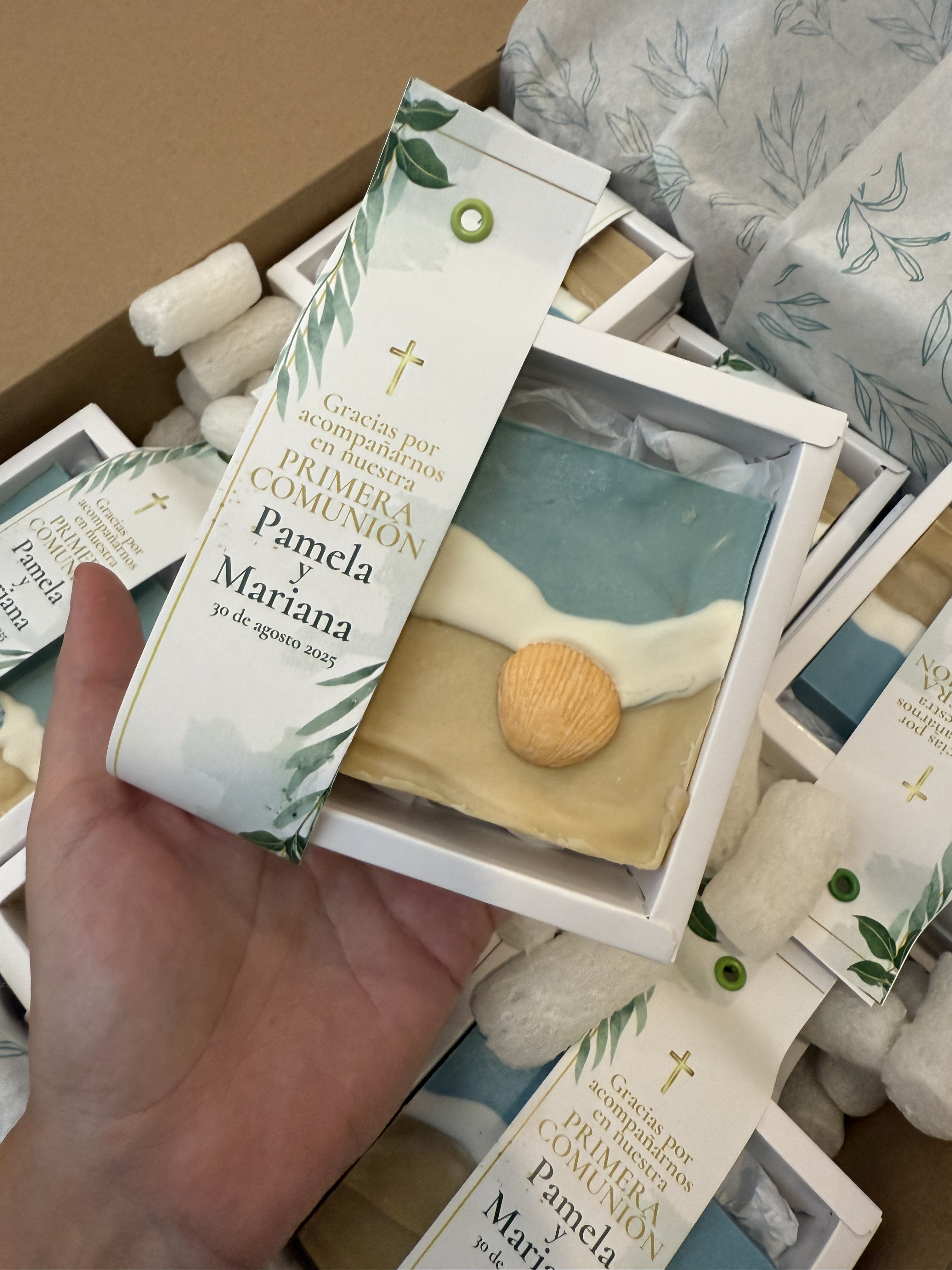 Jabón cuadrado (25 pz)