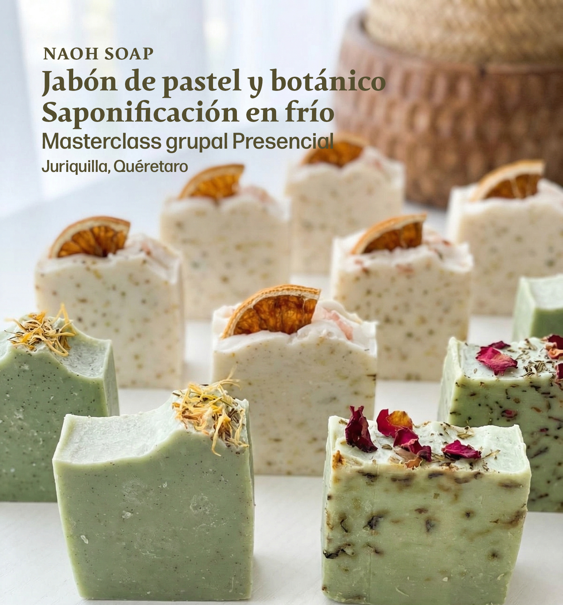 Masterclass Presencial de Saponificación: Inicia o Perfecciona tu Técnica 