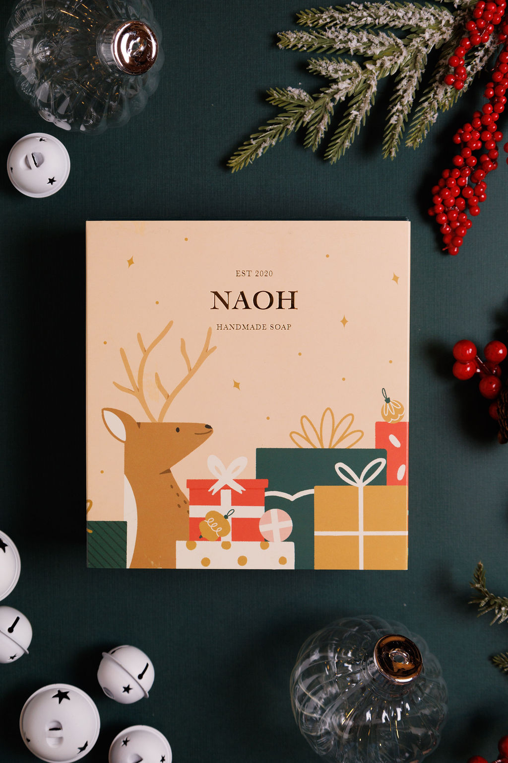 Caja premium navideña