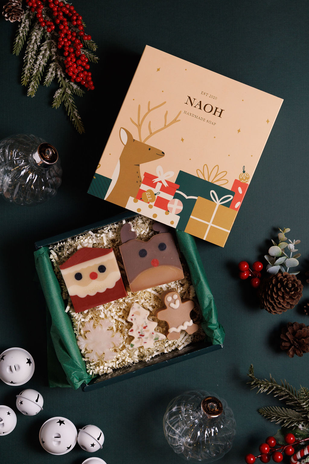 Caja premium navideña