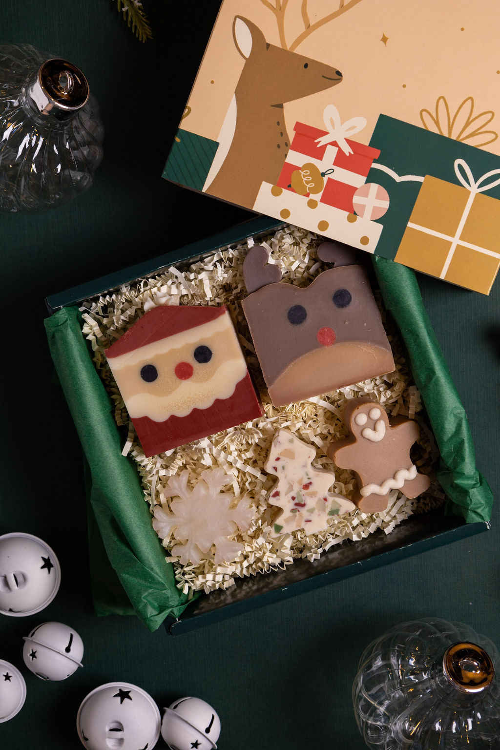 Caja premium navideña