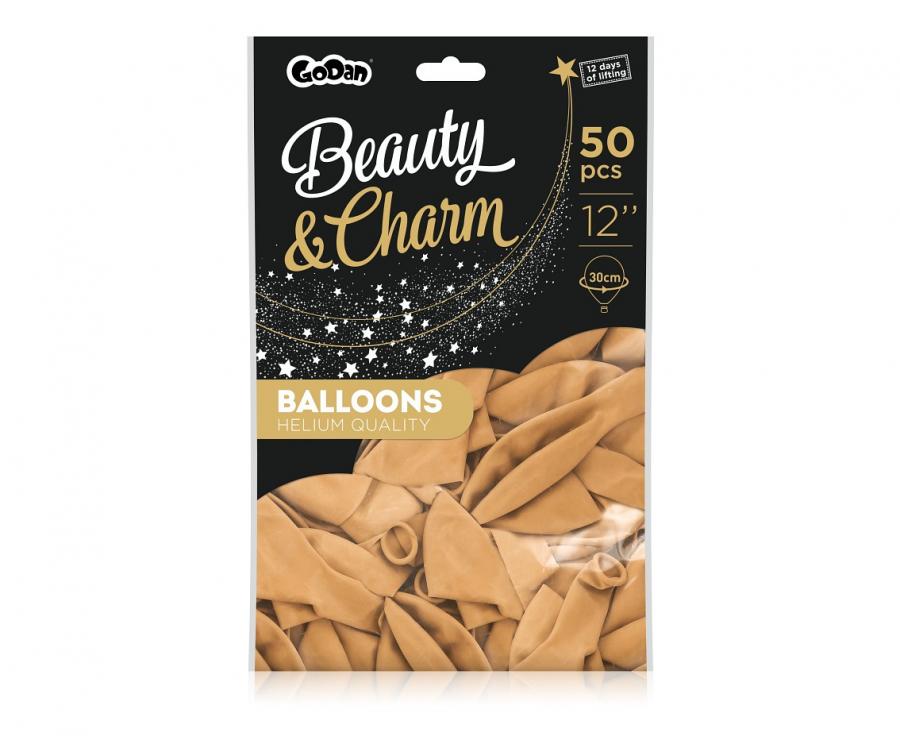 Nude spalvos balionų rinkinys (50 vnt.)