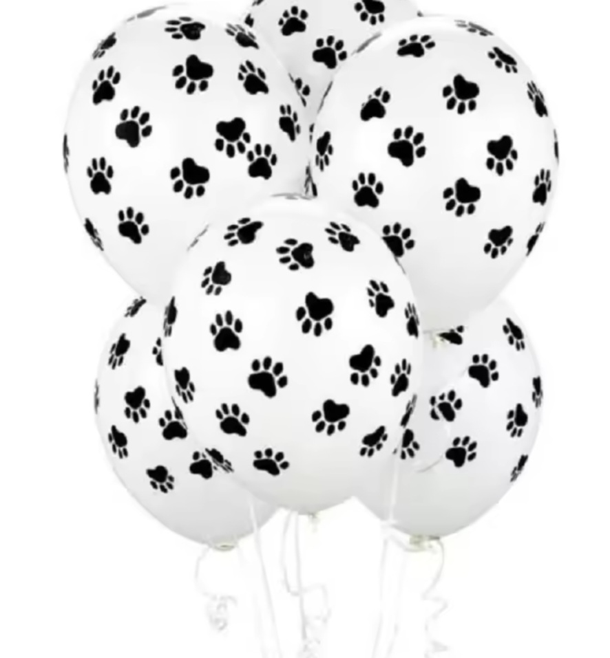 Balionų rinkinys „Letenėlės“ (10 vnt.)