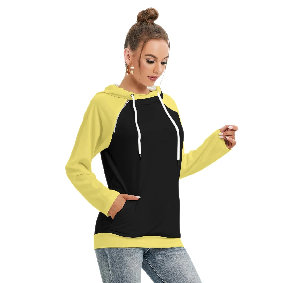 Women's Hoodie With Double Hood