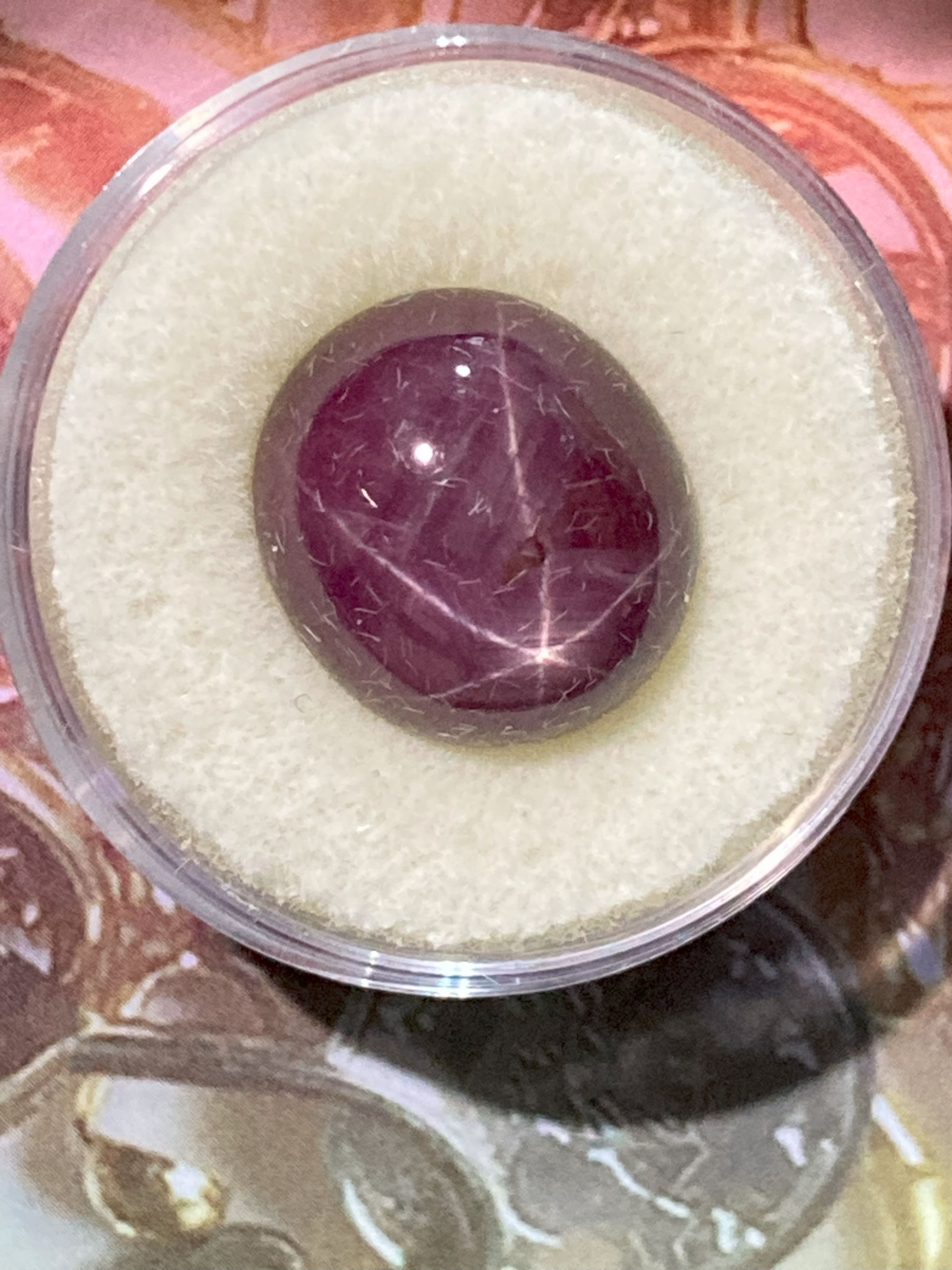 Natural Star Sapphire - ruby