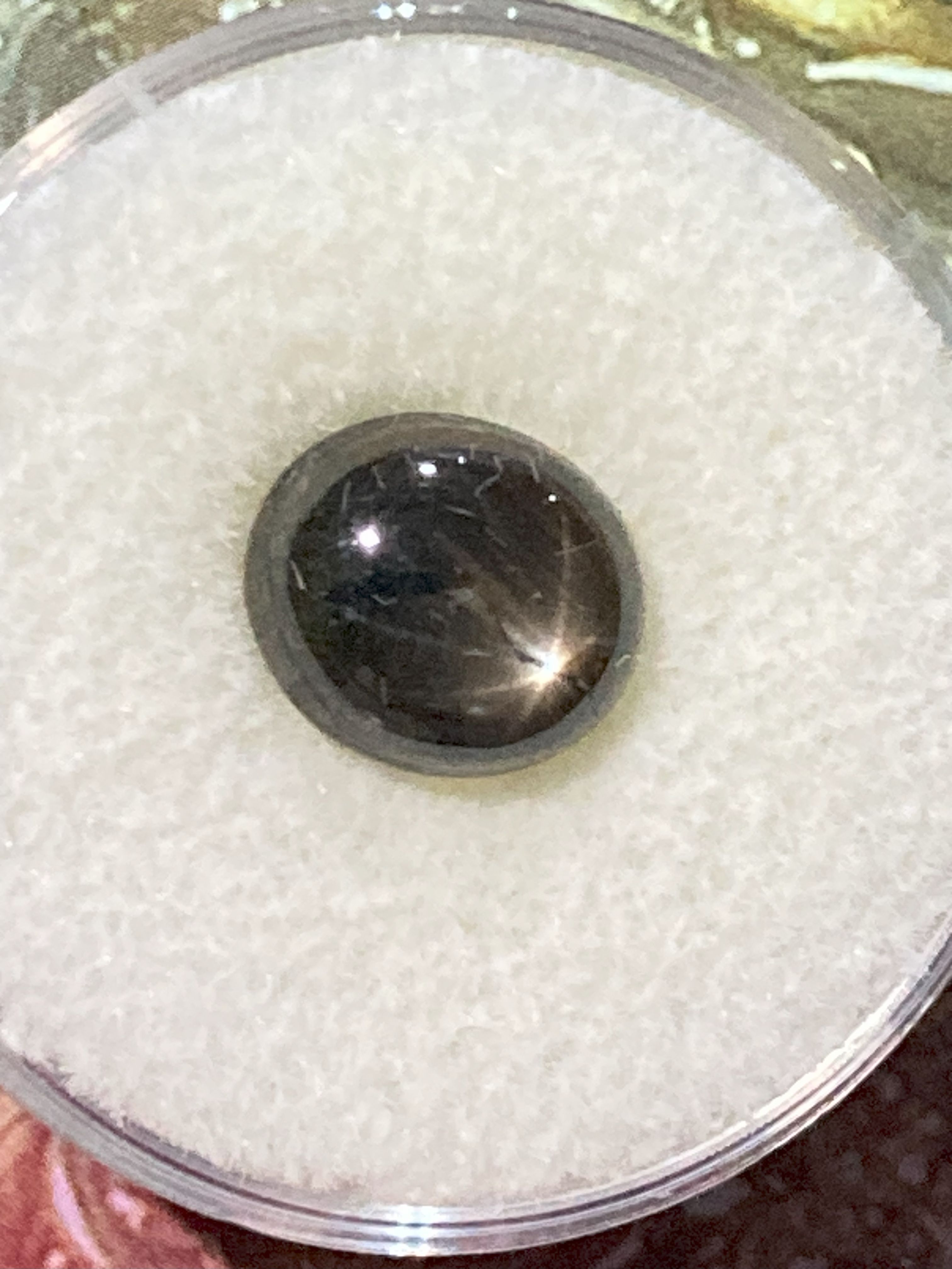 Natural Black Star Sapphire