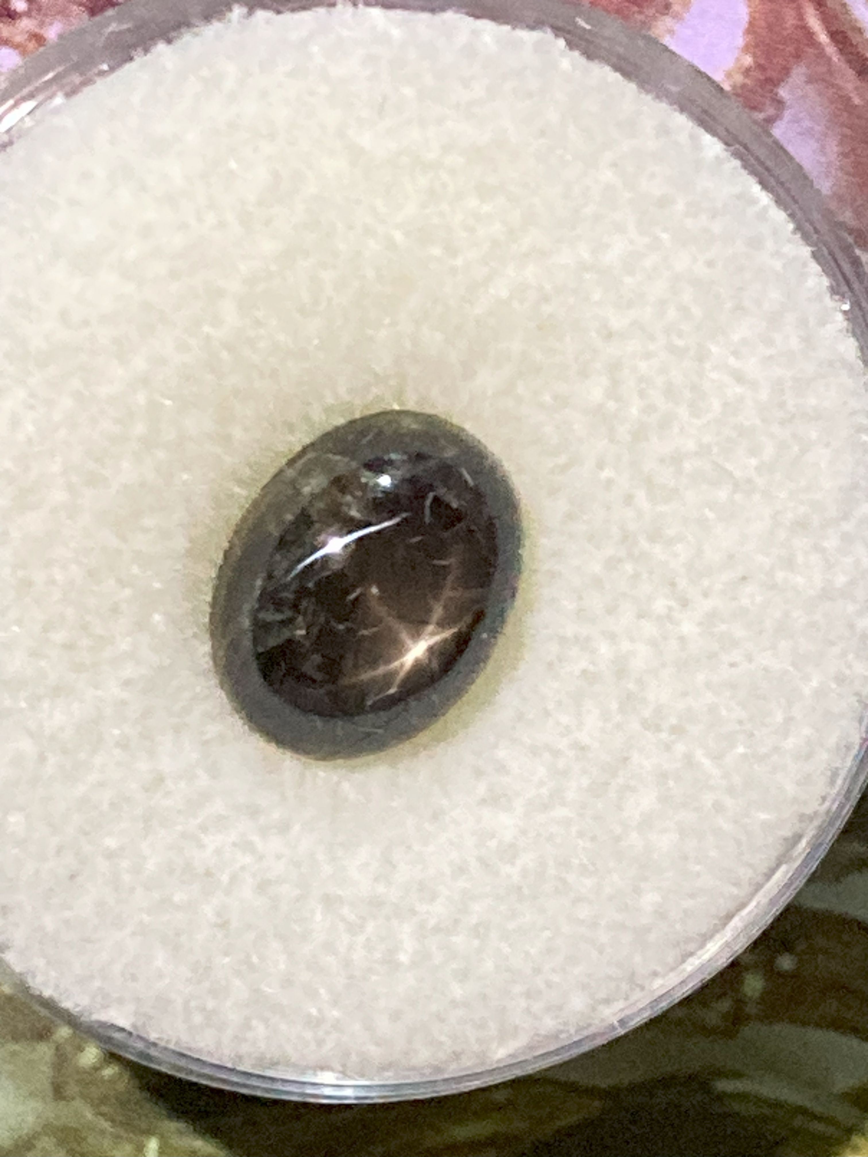 Natural Black Star Sapphire