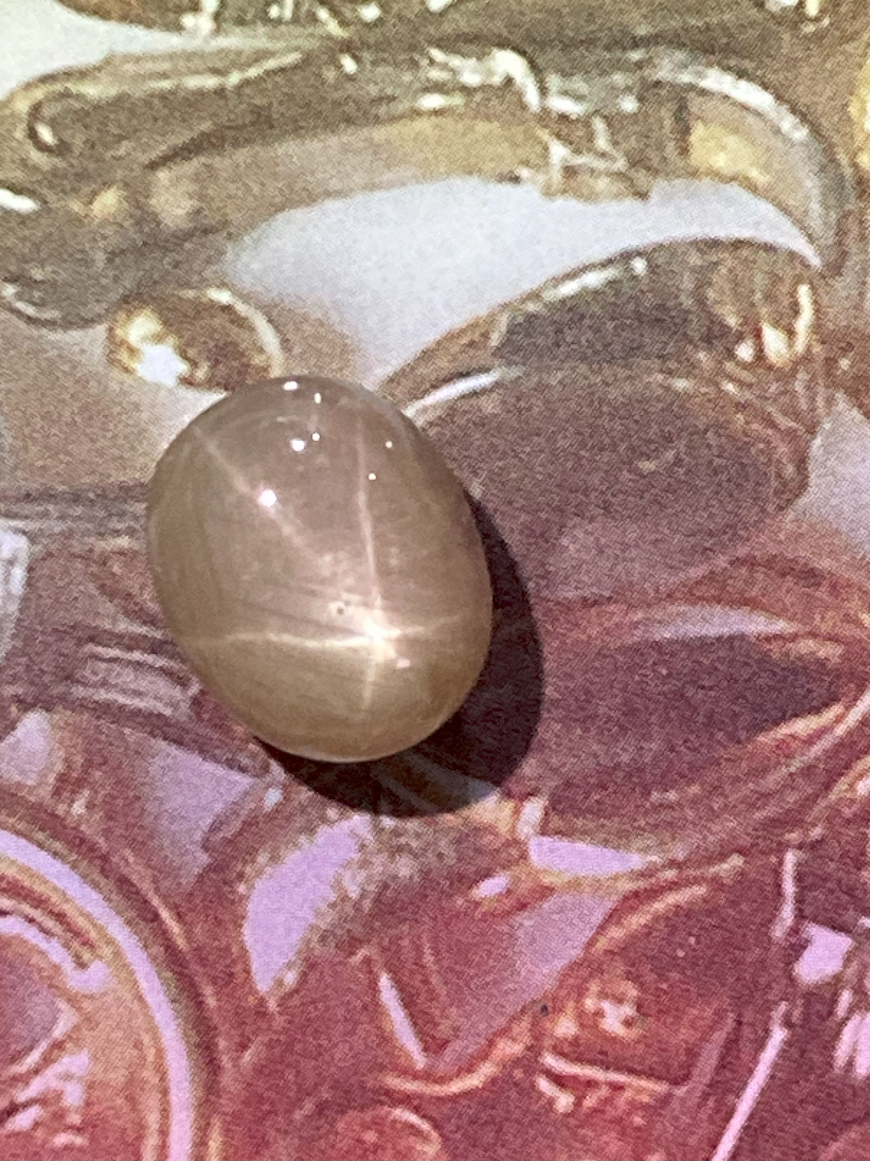 Star Sapphire (near flesh coloured)