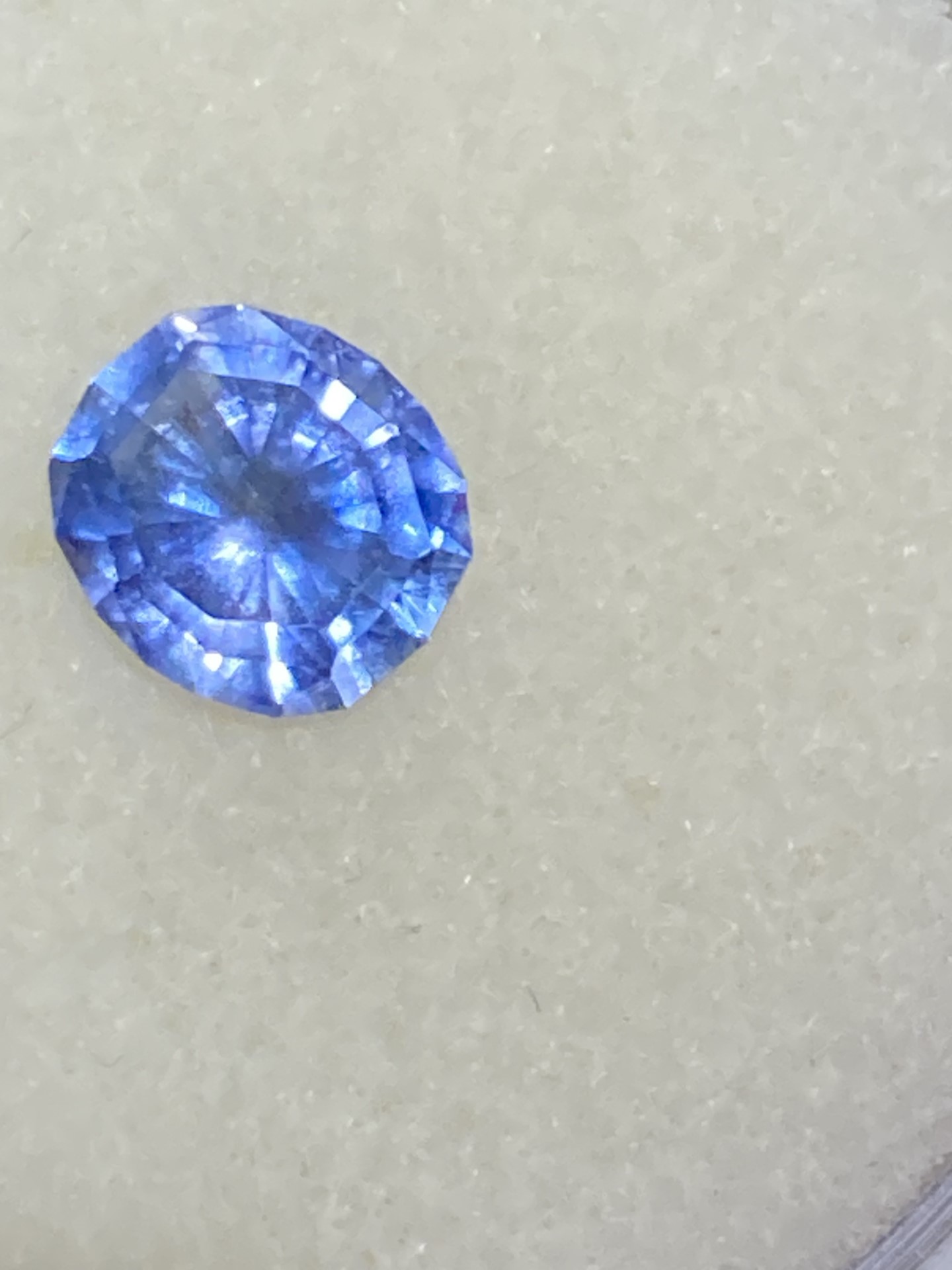 Sapphire near sky blue