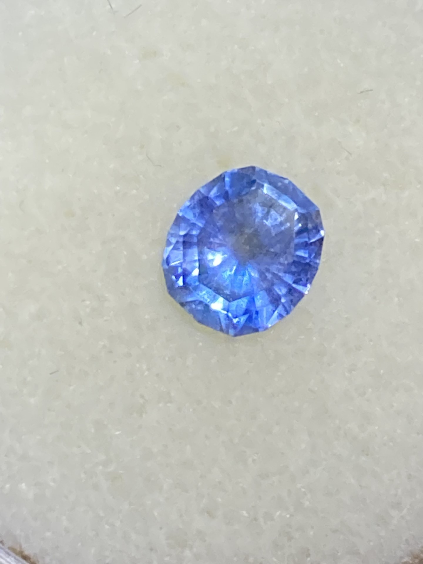Sapphire near sky blue