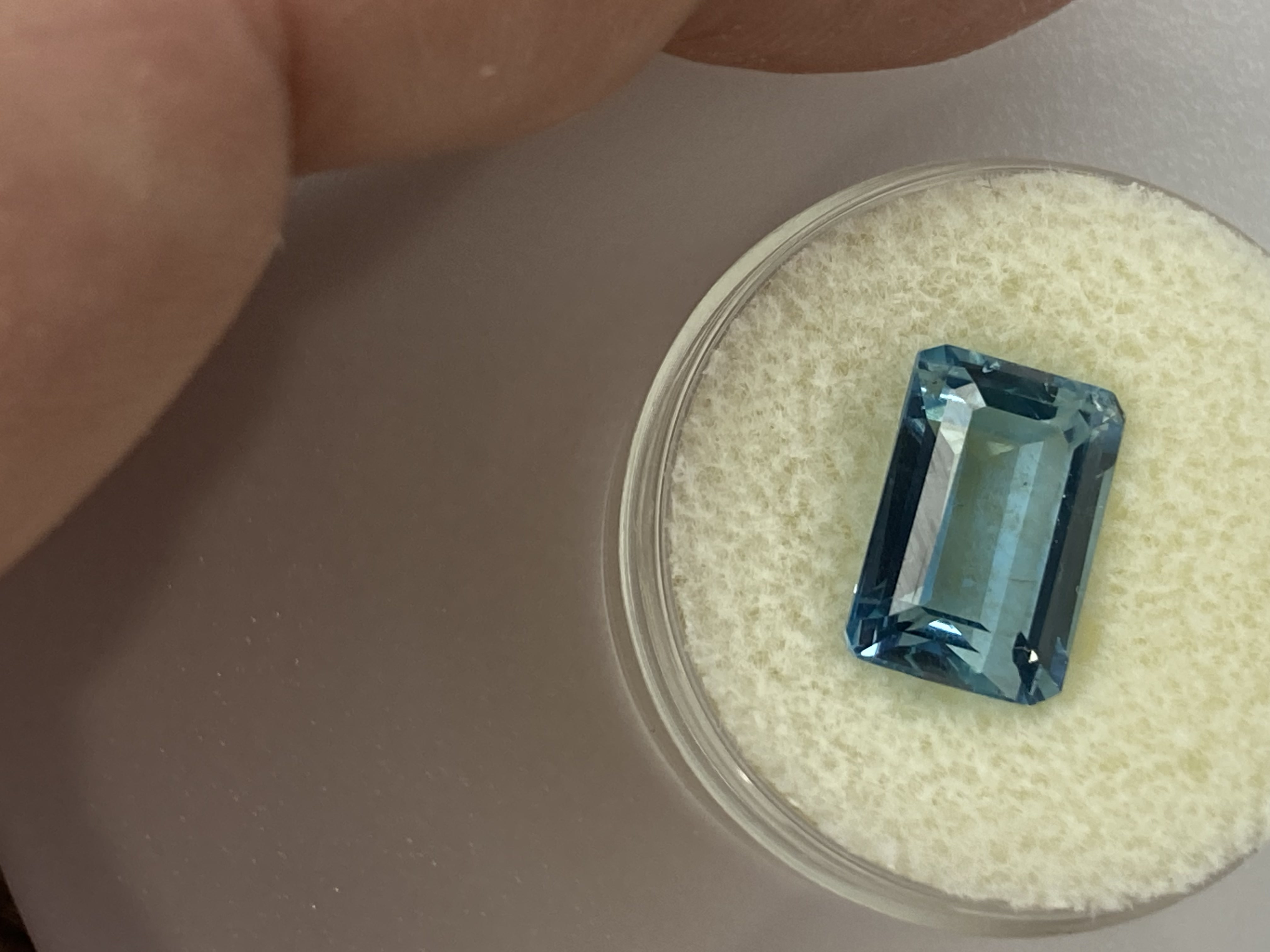 Aquamarine-rare color 