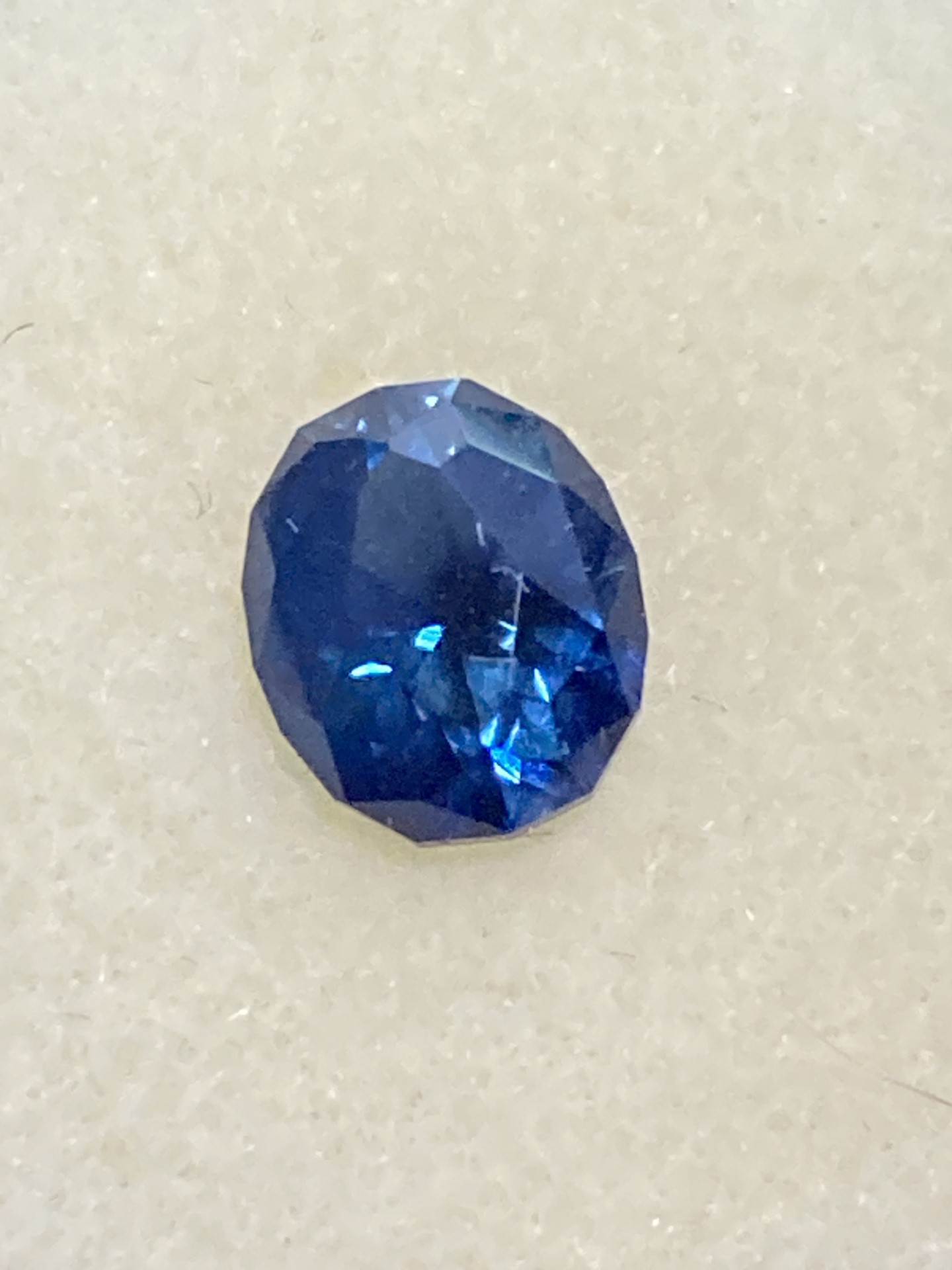 Sapphire -Dark Blue Untreated