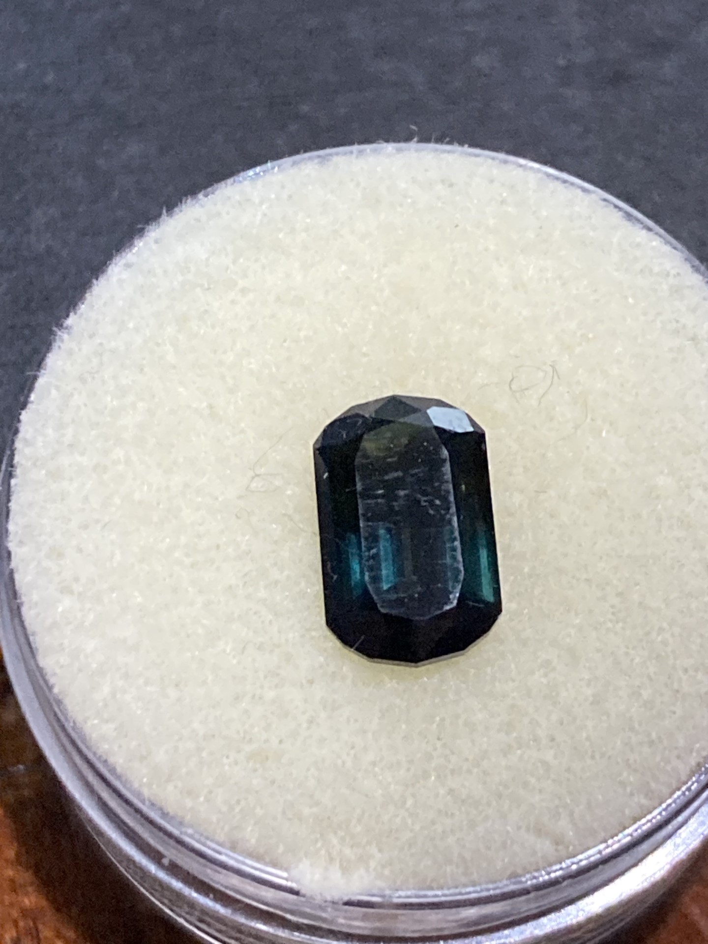 Sapphire -Dark Blue Untreated