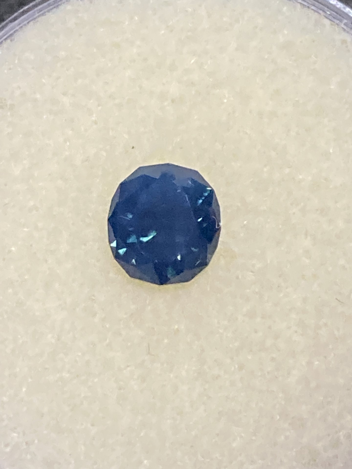 Sapphire -Dark Blue Untreated