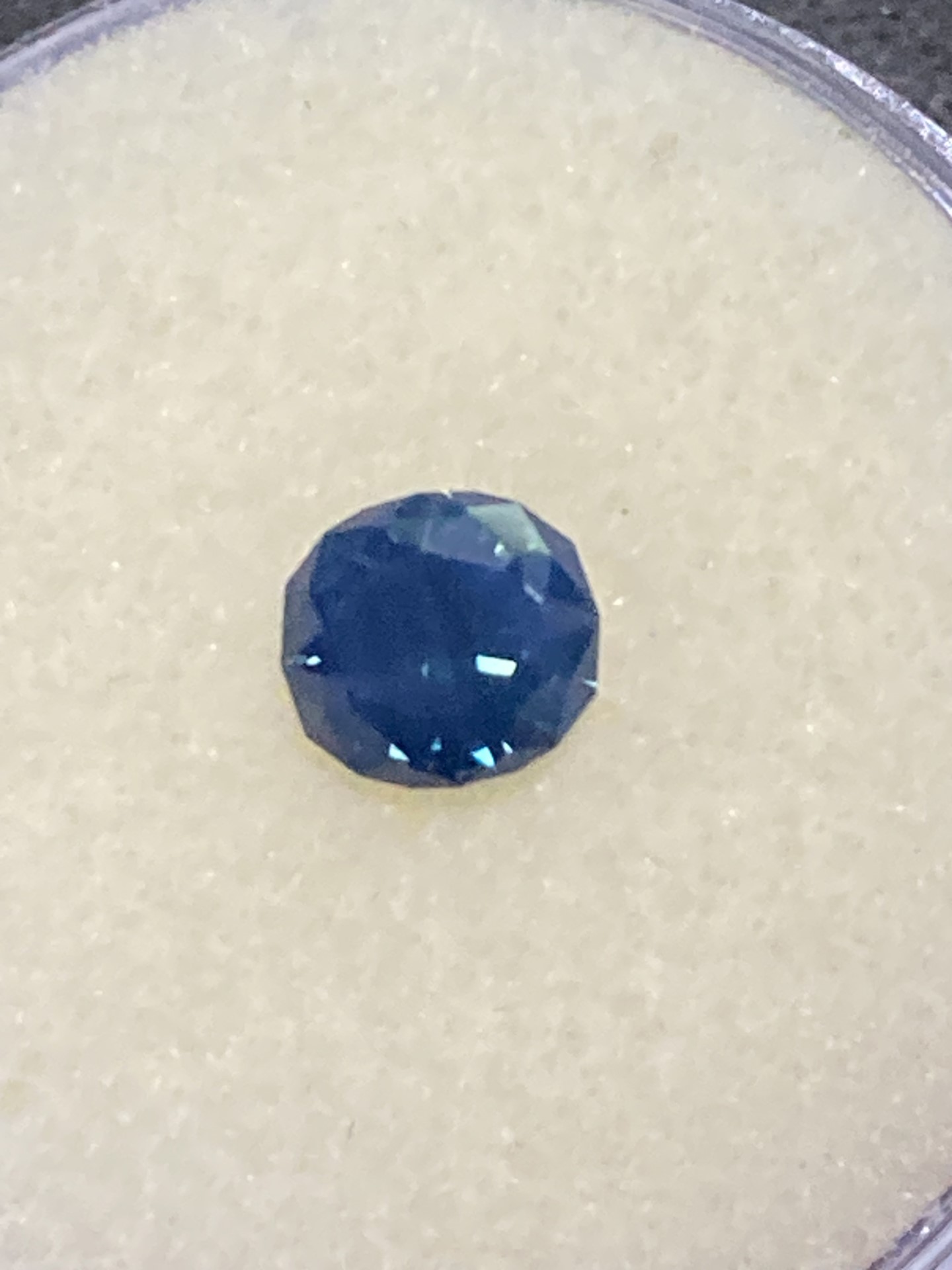 Sapphire -Dark Blue Untreated