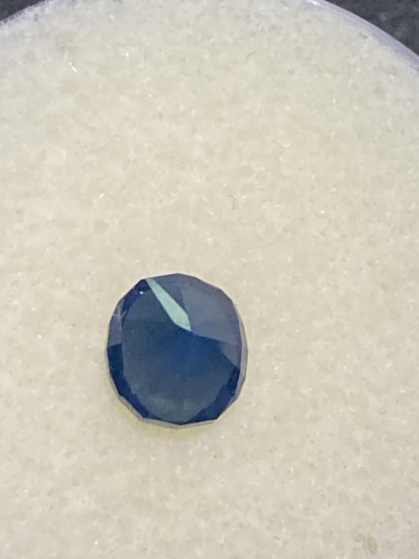 Sapphire -Dark Blue Untreated