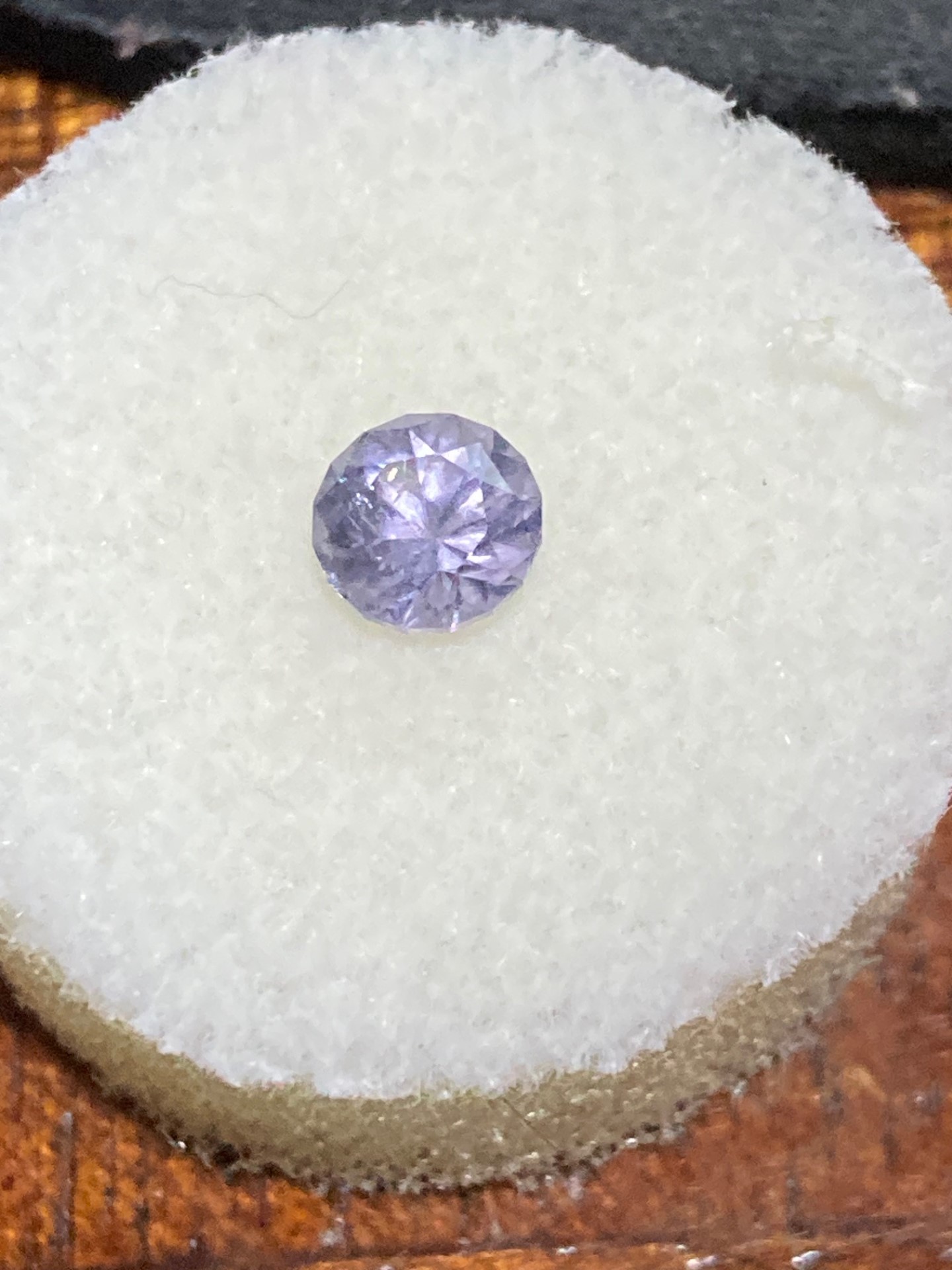 Spinel - Purplish Silver- Natural